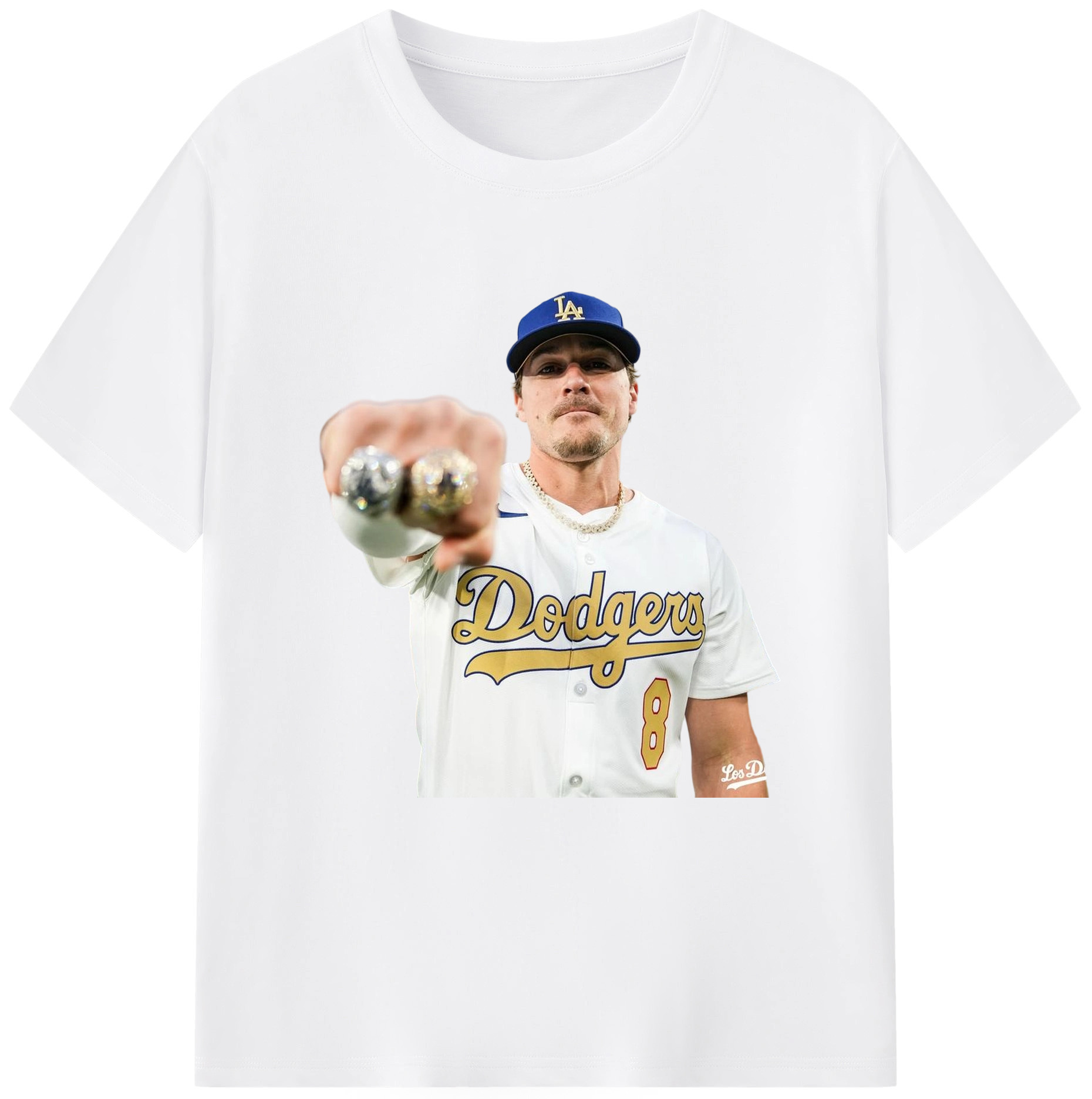  Combed Cotton T-Shirt 180g With Front Heat Transfer Print – Soft, Lightweight, Fitted Design – Stylish Casual Wear For Sports & Everyday Use