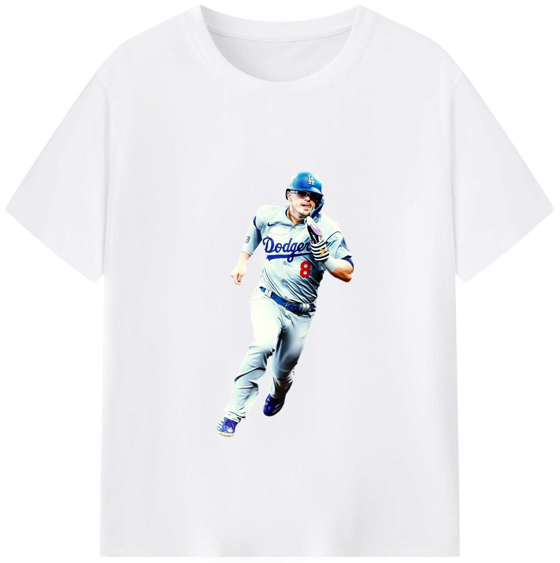  Combed Cotton T-Shirt 180g With Front Heat Transfer Print – Soft, Lightweight, Fitted Design – Stylish Casual Wear For Sports & Everyday Use