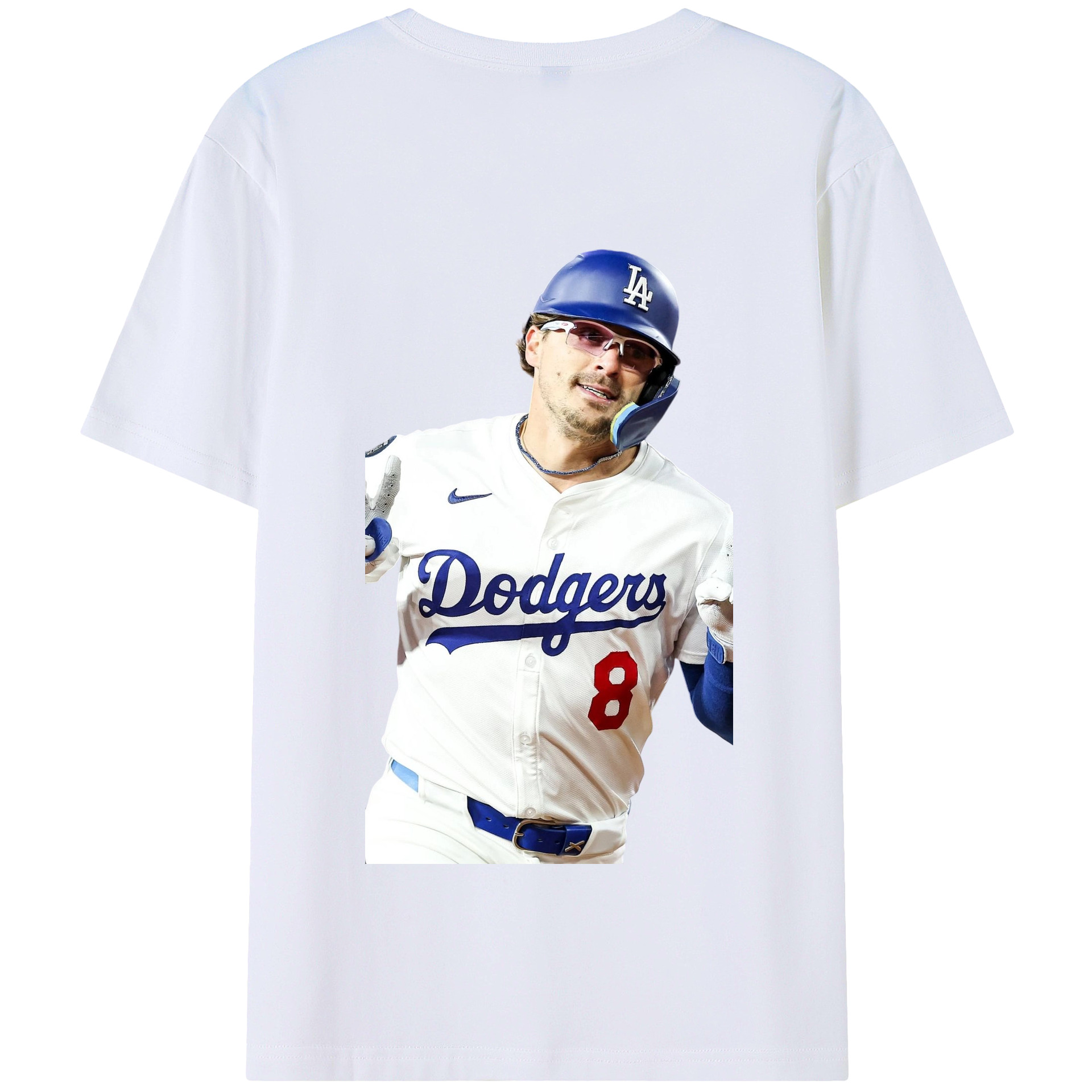  180g Combed Cotton T-Shirt With Back Heat Transfer Print – Soft, Lightweight, Fitted Design – Stylish Casual Wear For Sports & Everyday Use