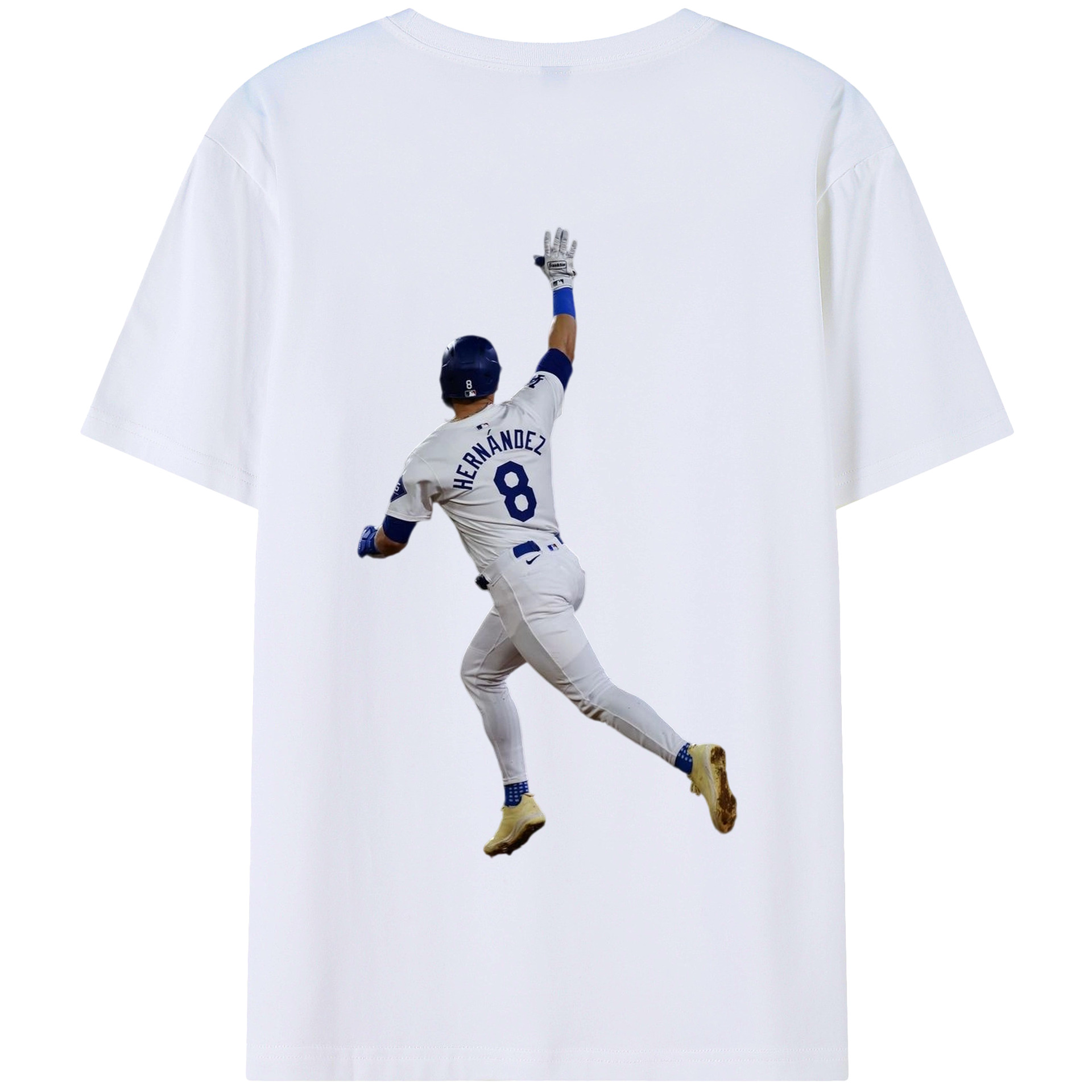  180g Combed Cotton T-Shirt With Back Heat Transfer Print – Soft, Lightweight, Fitted Design – Stylish Casual Wear For Sports & Everyday Use