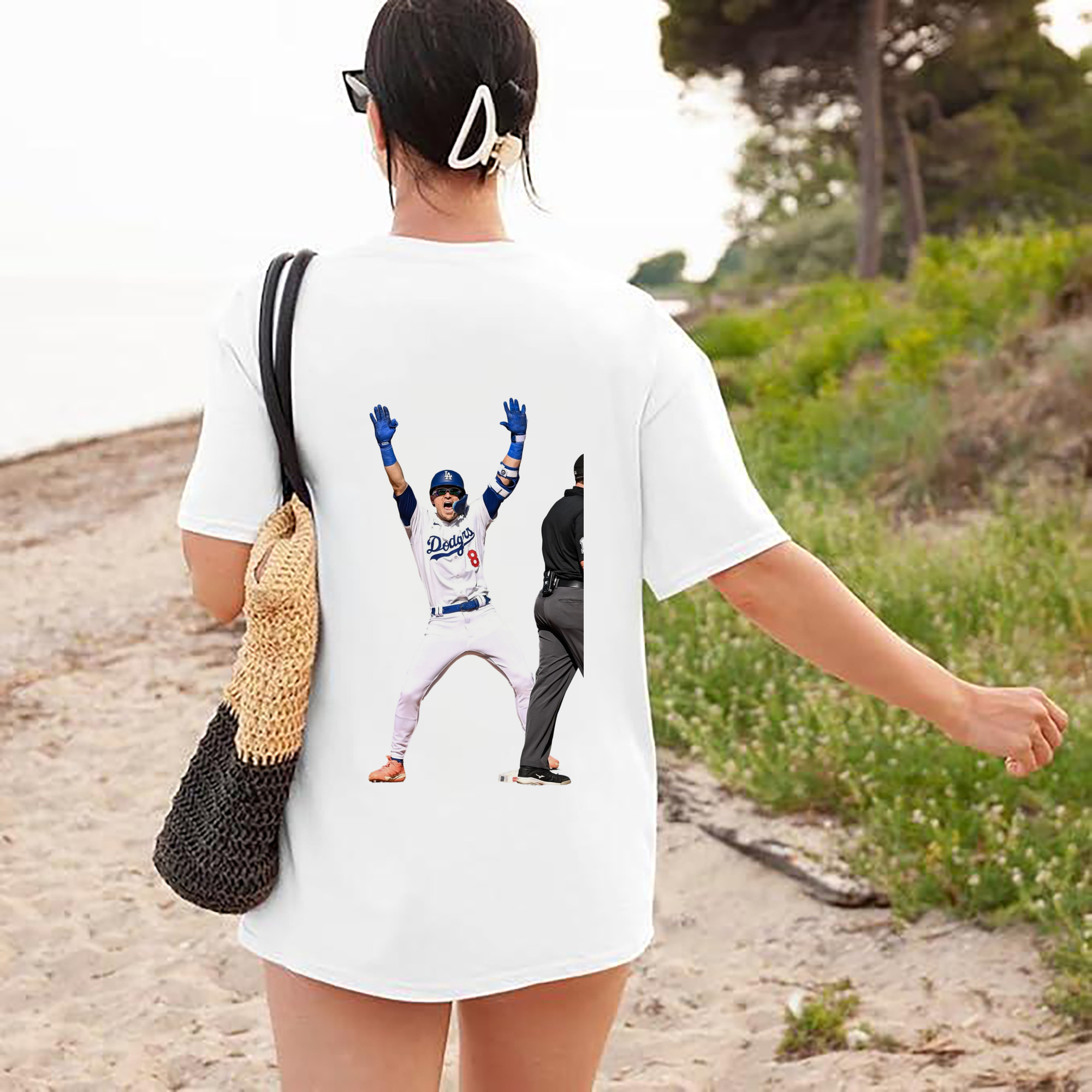  180g Combed Cotton T-Shirt With Back Heat Transfer Print – Soft, Lightweight, Fitted Design – Stylish Casual Wear For Sports & Everyday Use