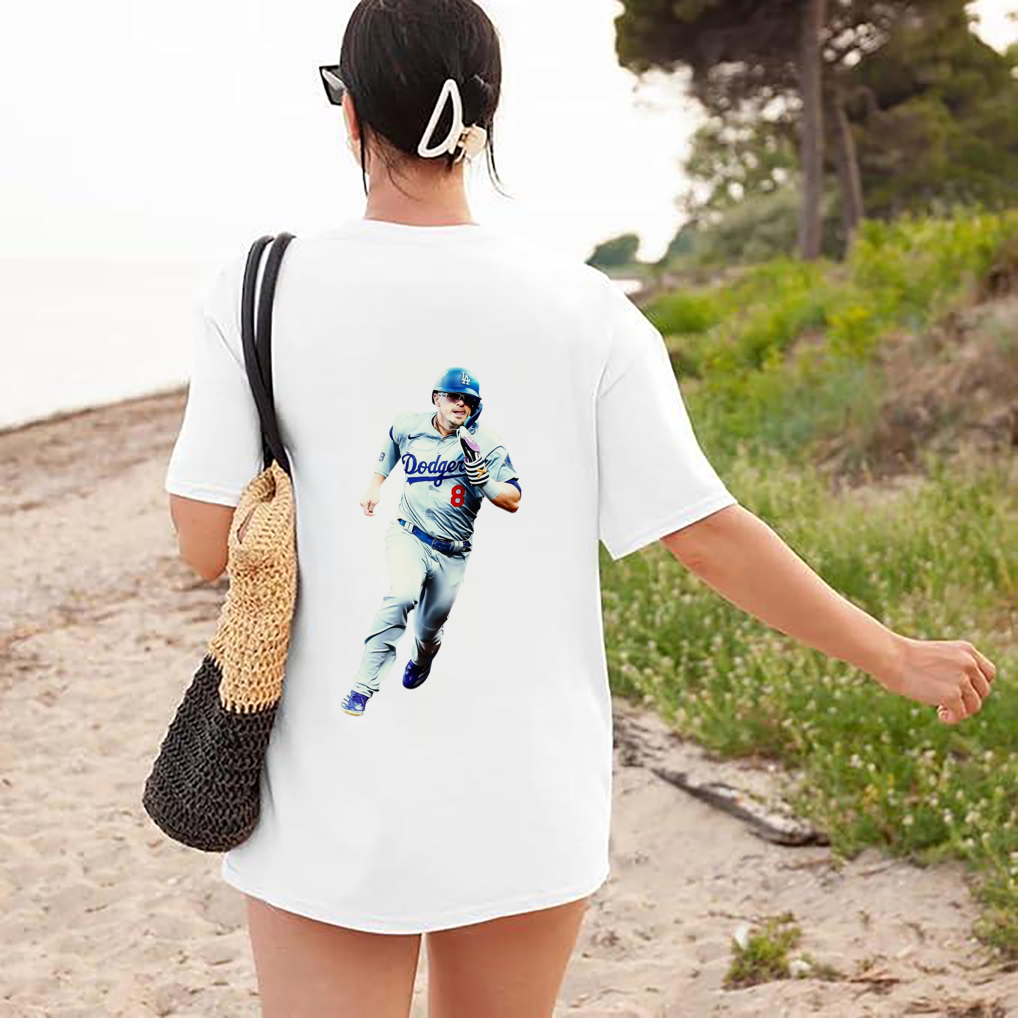  180g Combed Cotton T-Shirt With Back Heat Transfer Print – Soft, Lightweight, Fitted Design – Stylish Casual Wear For Sports & Everyday Use