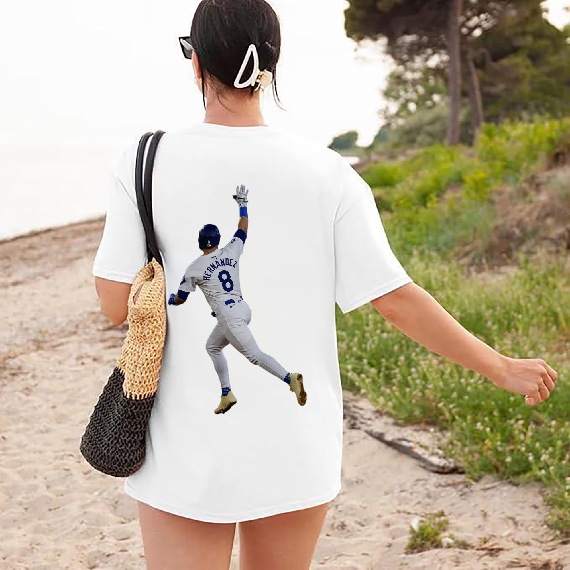  180g Combed Cotton T-Shirt With Back Heat Transfer Print – Soft, Lightweight, Fitted Design – Stylish Casual Wear For Sports & Everyday Use