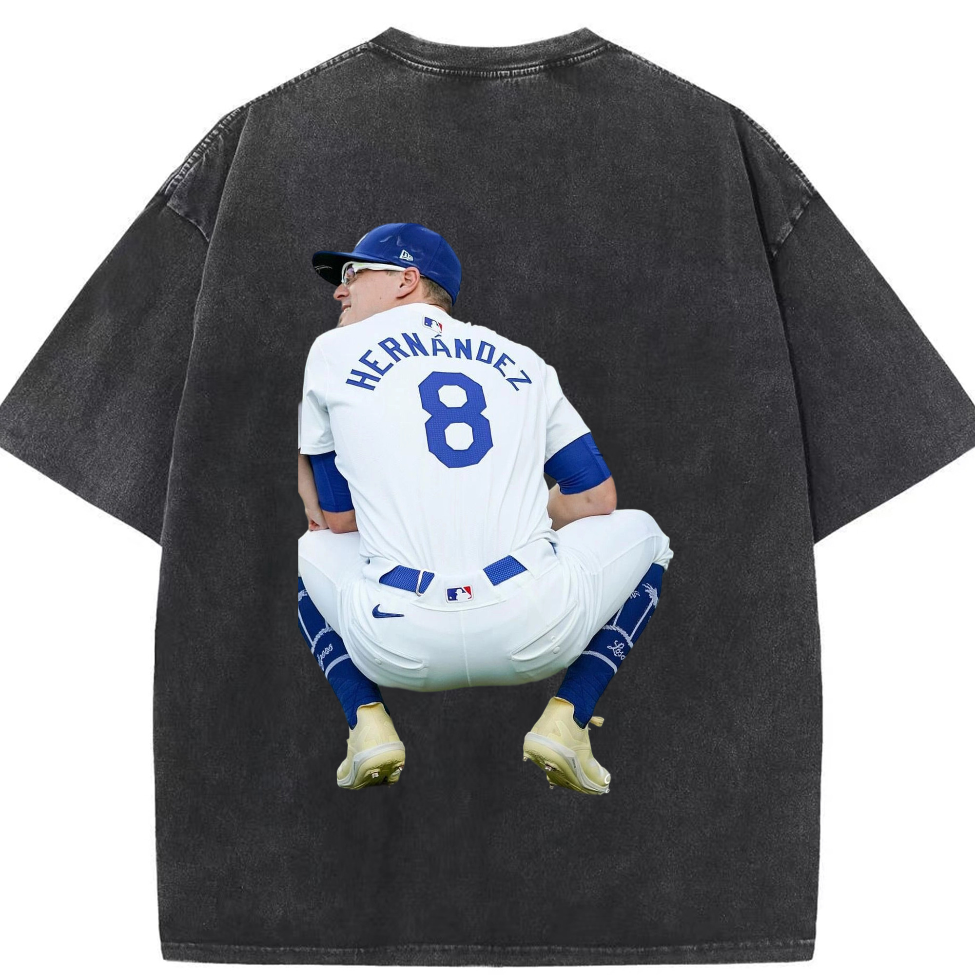  Washed Vintage 230g Cotton Oversized T-Shirt With Back Heat Transfer Print – Soft, Lightweight & Stylish – Comfortable Casual Wear For Sports & Everyday Use