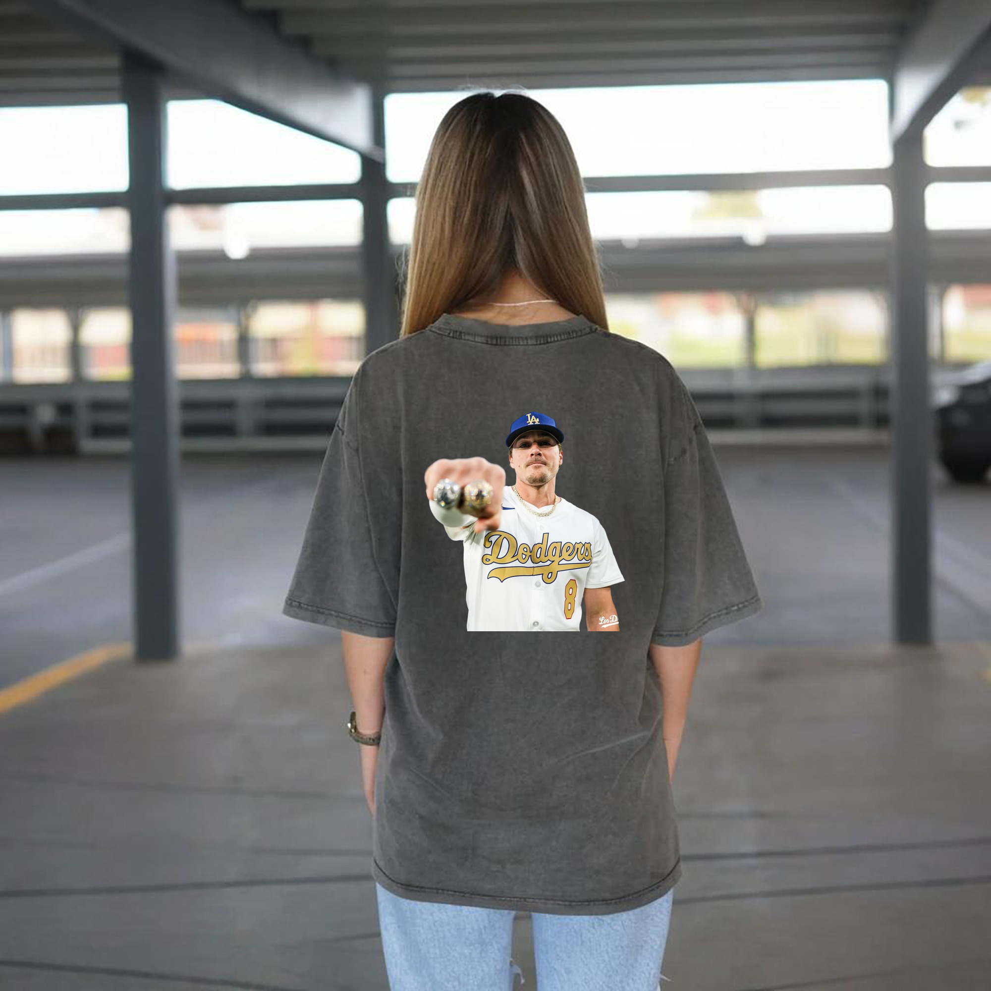  Washed Vintage 230g Cotton Oversized T-Shirt With Back Heat Transfer Print – Soft, Lightweight & Stylish – Comfortable Casual Wear For Sports & Everyday Use