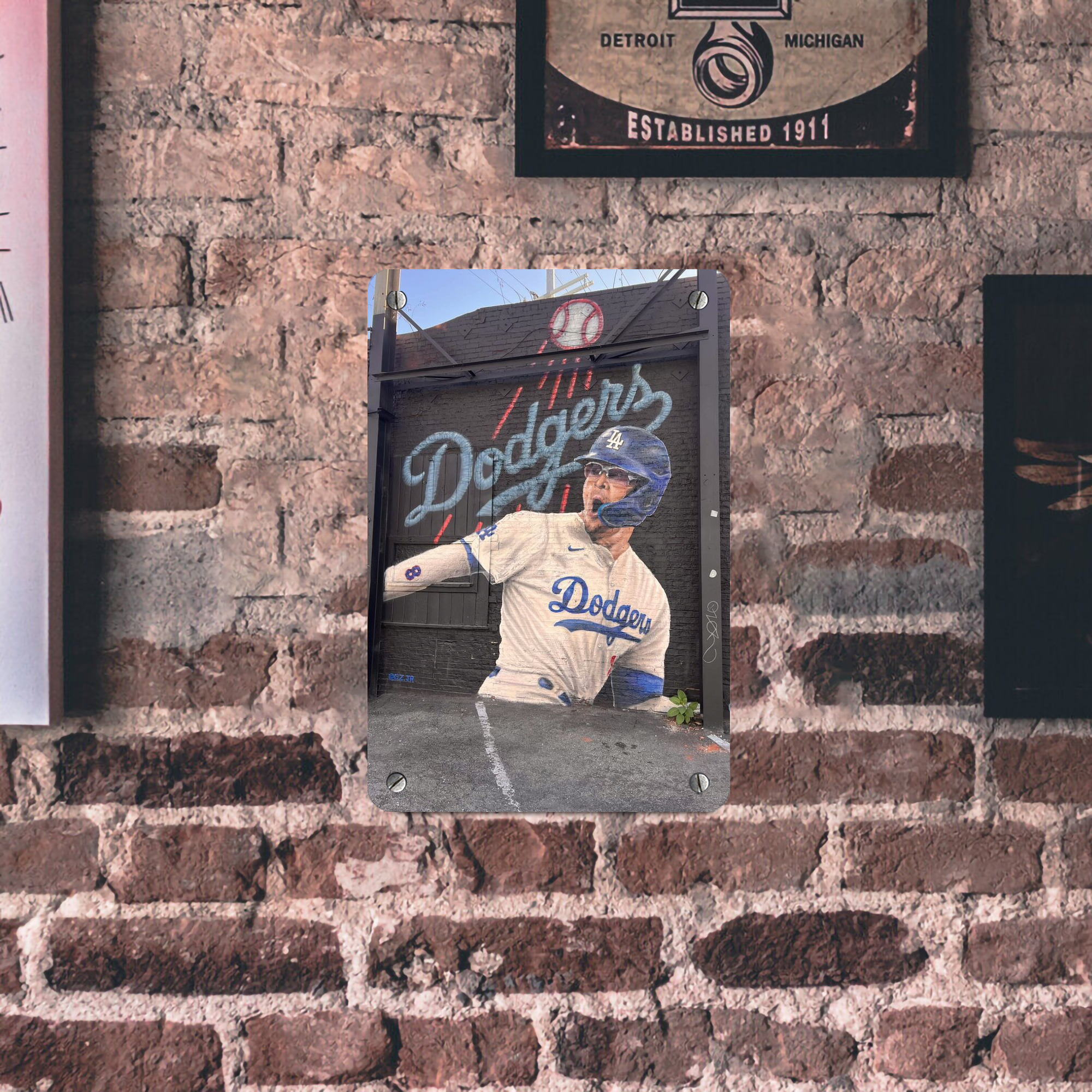  Metal Tin Sign 8x12inch - High-Quality Full-Print Decorative Wall Art, Durable Rust-Resistant Metal Plaque For Living Room, Bedroom, Kitchen, Office, Bar Décor