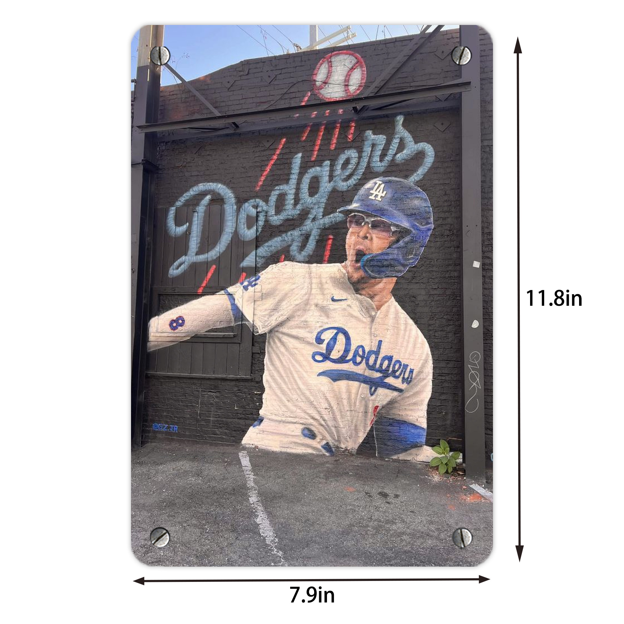  Metal Tin Sign 8x12inch - High-Quality Full-Print Decorative Wall Art, Durable Rust-Resistant Metal Plaque For Living Room, Bedroom, Kitchen, Office, Bar Décor