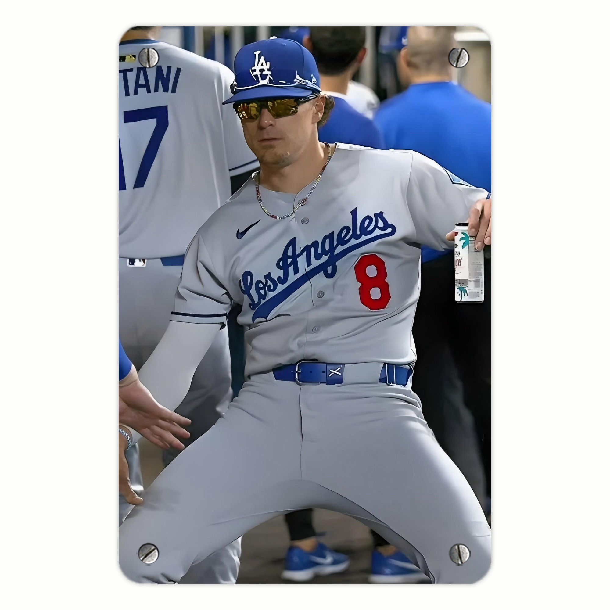  Metal Tin Sign 8x12inch - High-Quality Full-Print Decorative Wall Art, Durable Rust-Resistant Metal Plaque For Living Room, Bedroom, Kitchen, Office, Bar Décor