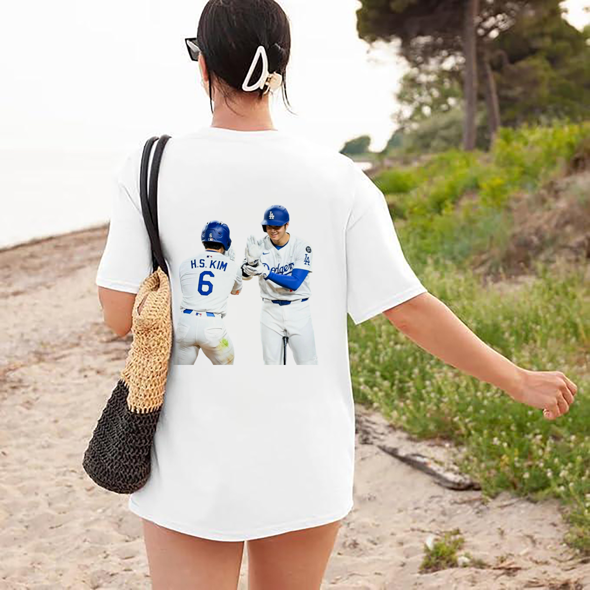  180g Combed Cotton T-Shirt With Back Heat Transfer Print – Soft, Lightweight, Fitted Design – Stylish Casual Wear For Sports & Everyday Use