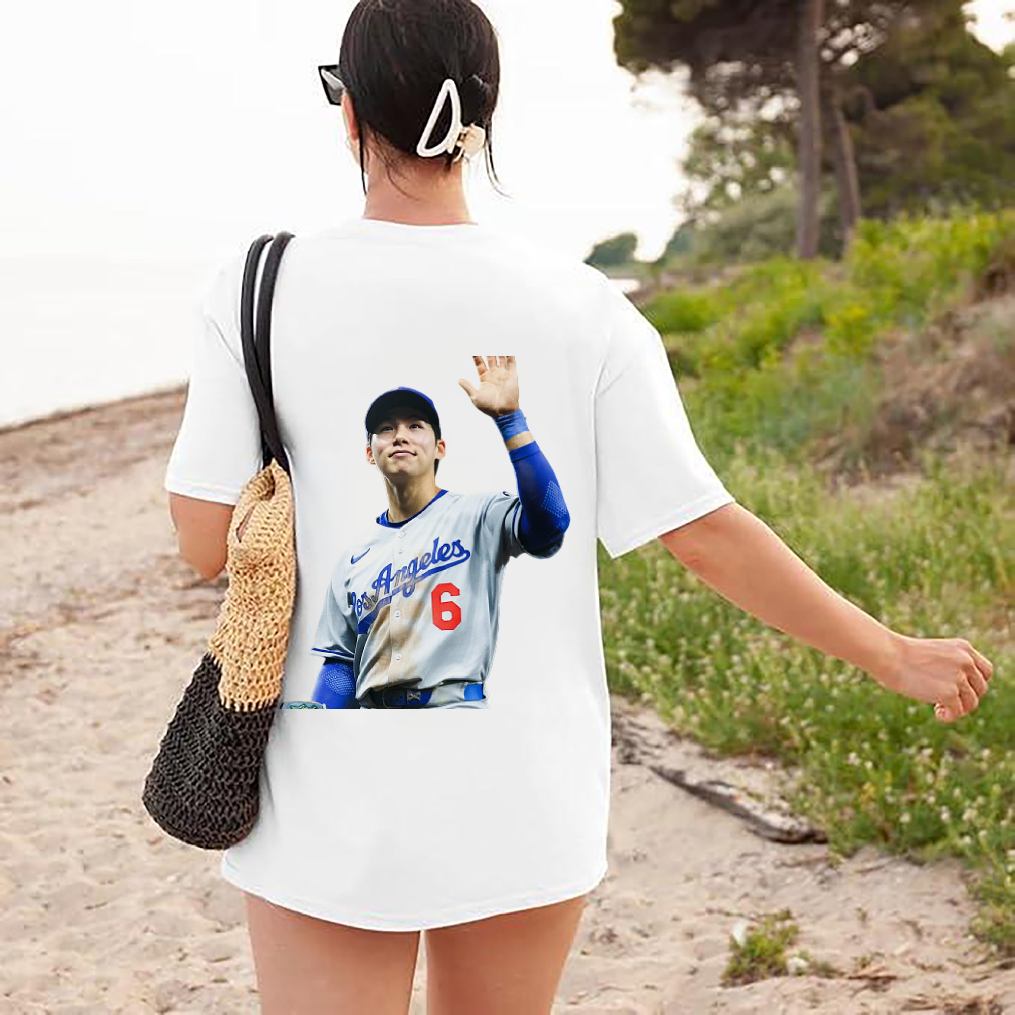  180g Combed Cotton T-Shirt With Back Heat Transfer Print – Soft, Lightweight, Fitted Design – Stylish Casual Wear For Sports & Everyday Use