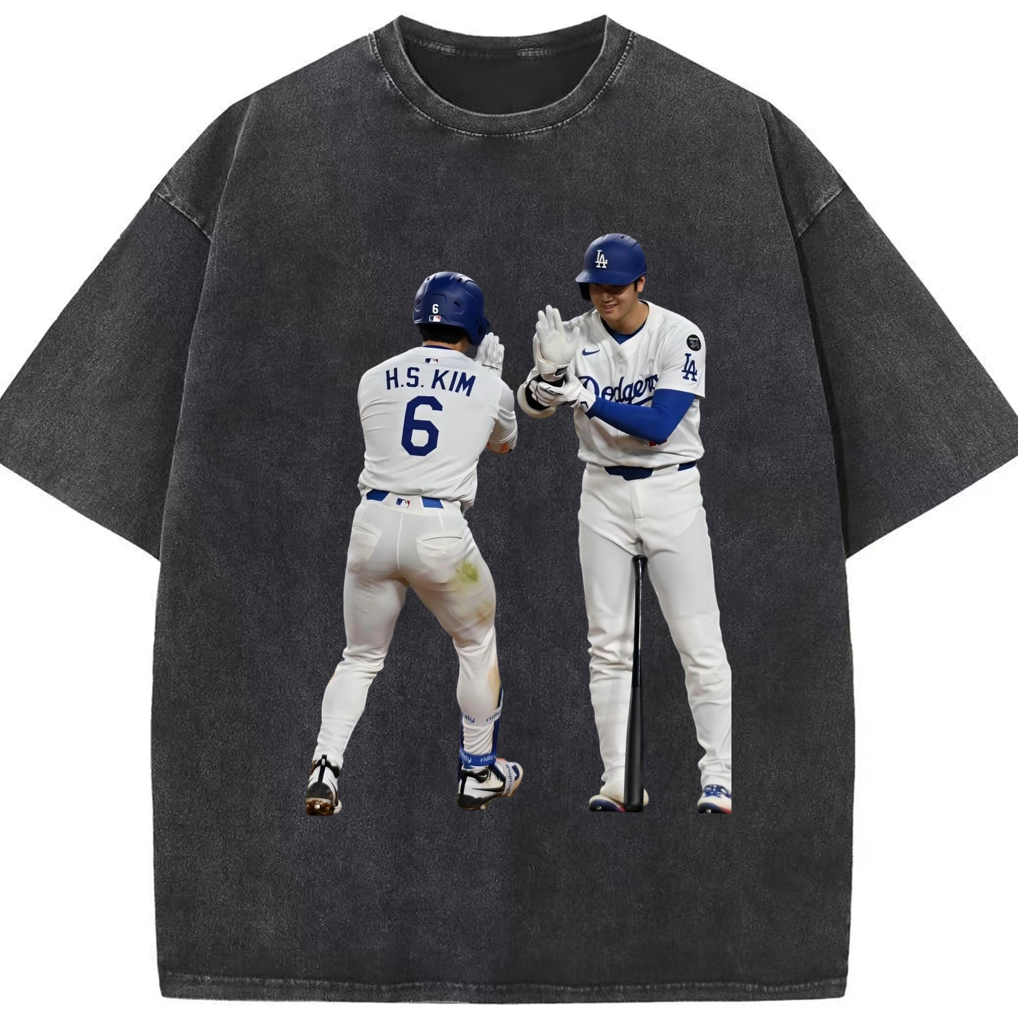  Washed Vintage Look 230g Cotton Oversized T-Shirt With Front Heat Transfer Print – Soft, Lightweight, Stylish Fit – Comfortable Casual Wear For Sports & Everyday Use