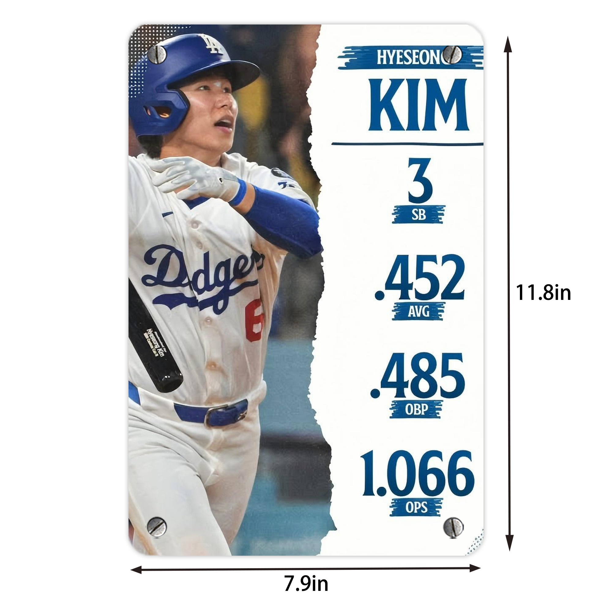  Metal Tin Sign 8x12inch - High-Quality Full-Print Decorative Wall Art, Durable Rust-Resistant Metal Plaque For Living Room, Bedroom, Kitchen, Office, Bar Décor