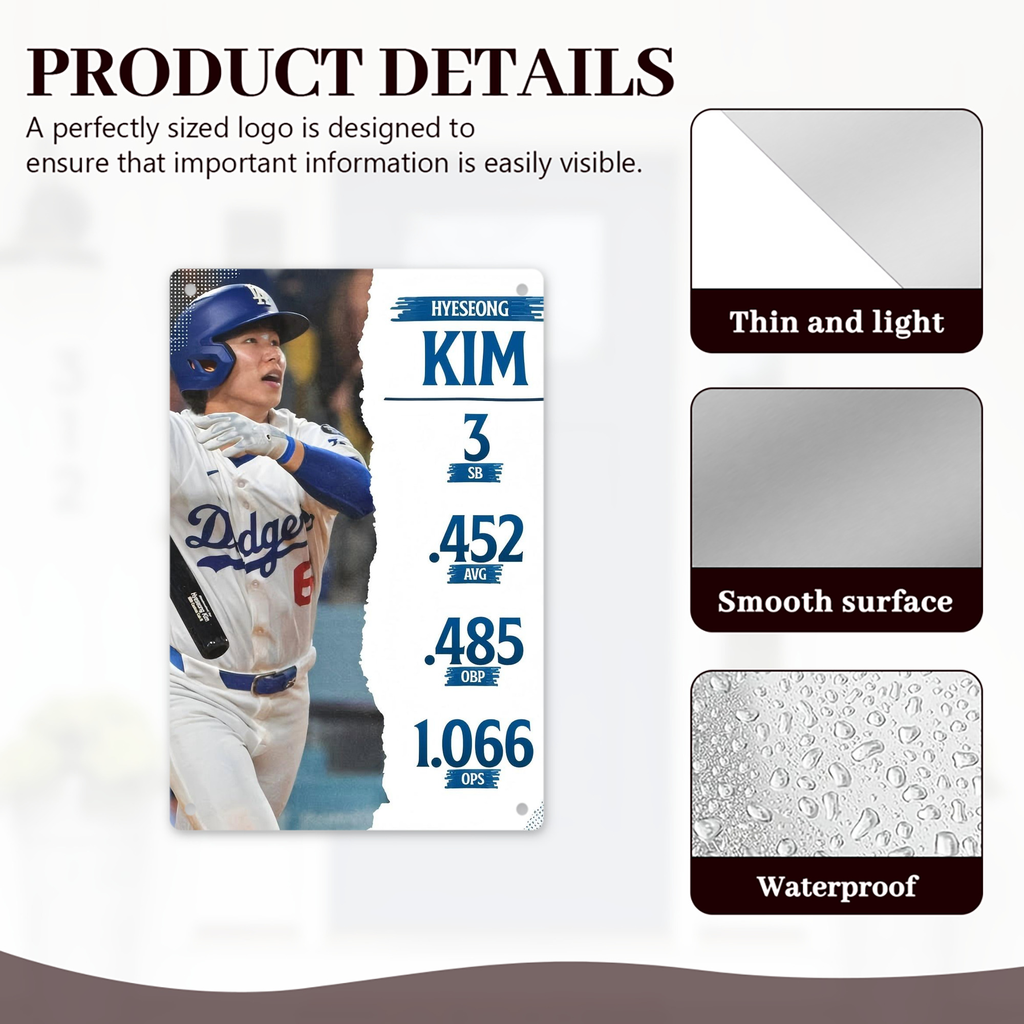  8x12inch Vertical Aluminum Sign - Durable Fade-Resistant Indoor/Outdoor Safety & Information Plaque For Office, Hotel, Restaurant, Bar, Public Spaces