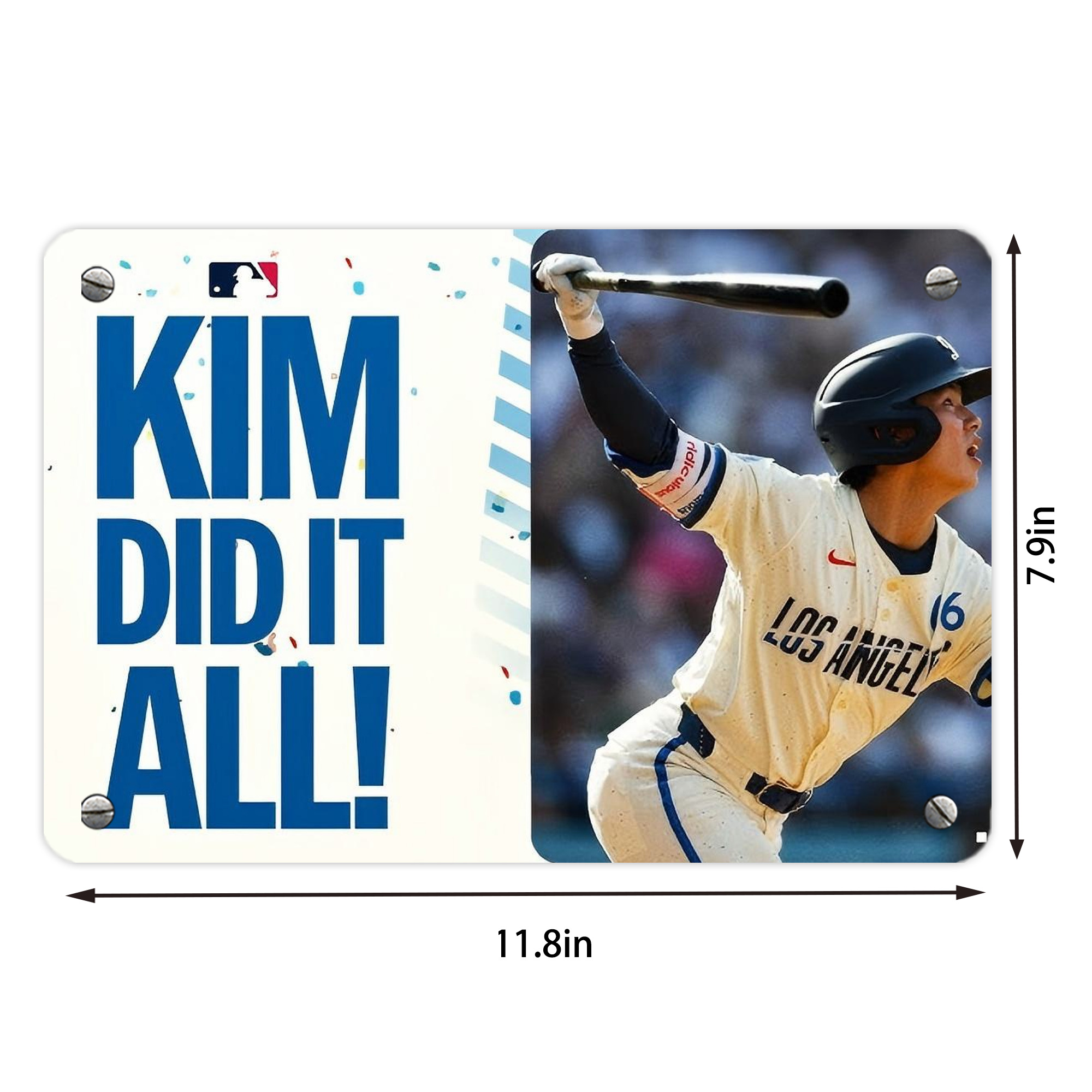  Metal Tin Sign 12x8inch - Premium Full-Print Decorative Wall Art, Durable Rust-Resistant Metal Plaque For Living Room, Bedroom, Kitchen, Office, Bar Décor