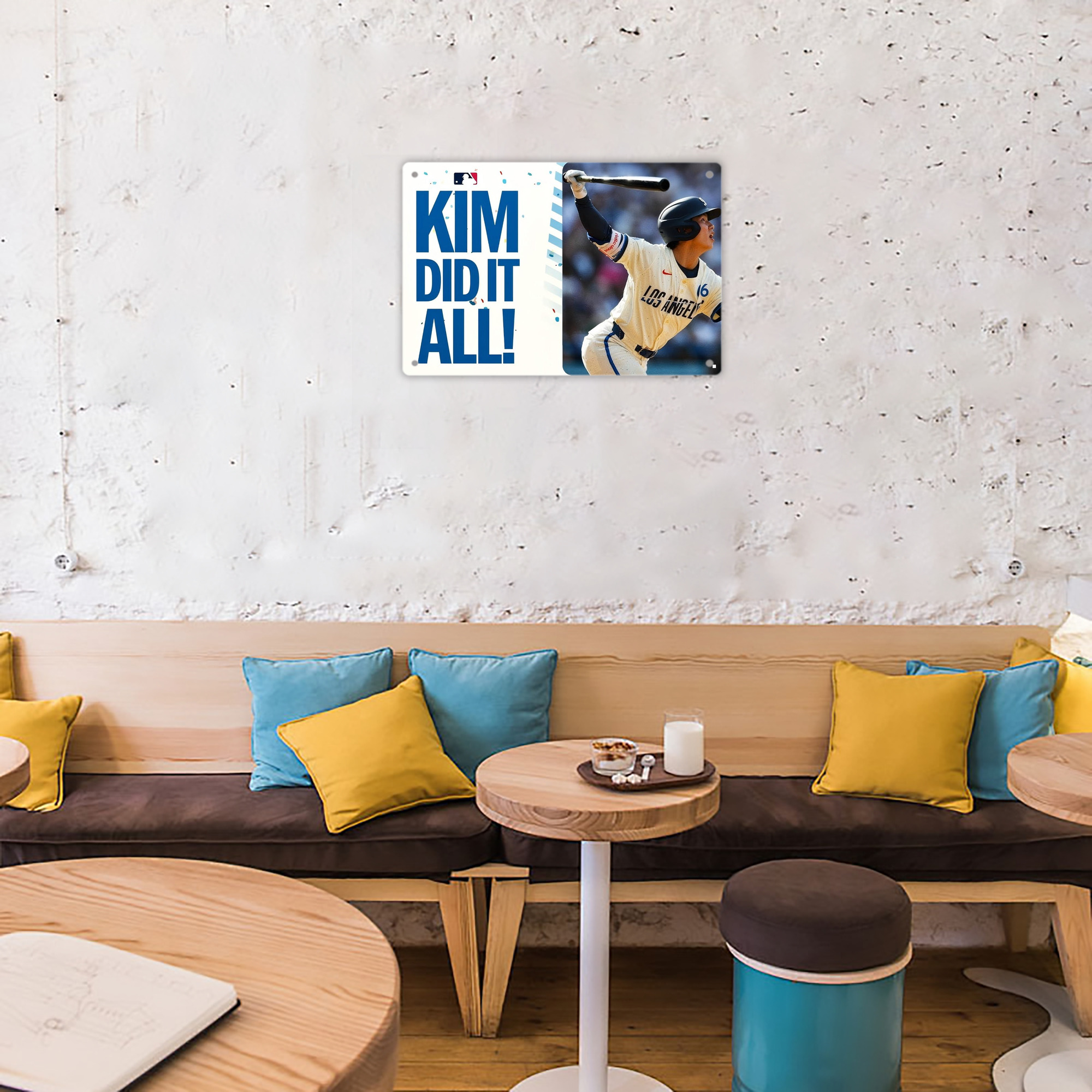  Decorative Aluminum Plaque – Horizontal Design – Durable, Stylish, Easy To Install – Ideal For Home, Office, Bar, And More