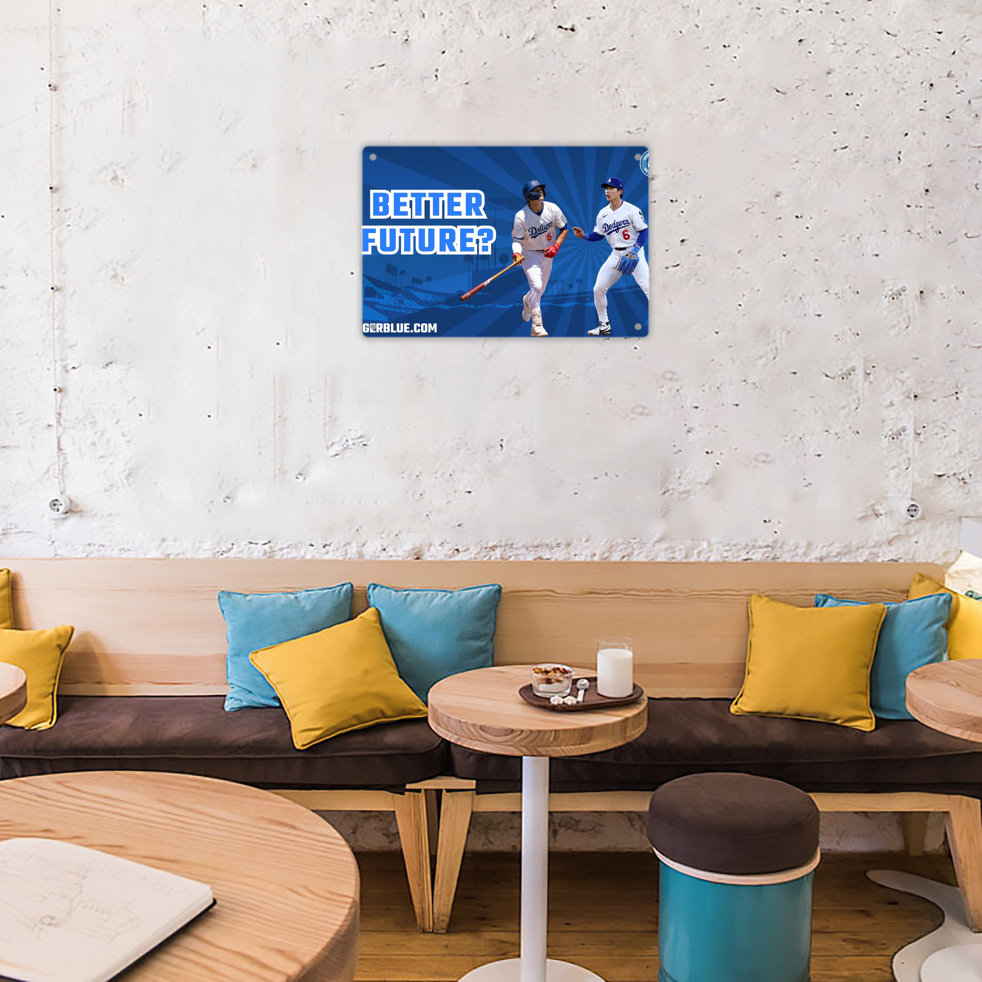  Decorative Aluminum Plaque – Horizontal Design – Durable, Stylish, Easy To Install – Ideal For Home, Office, Bar, And More