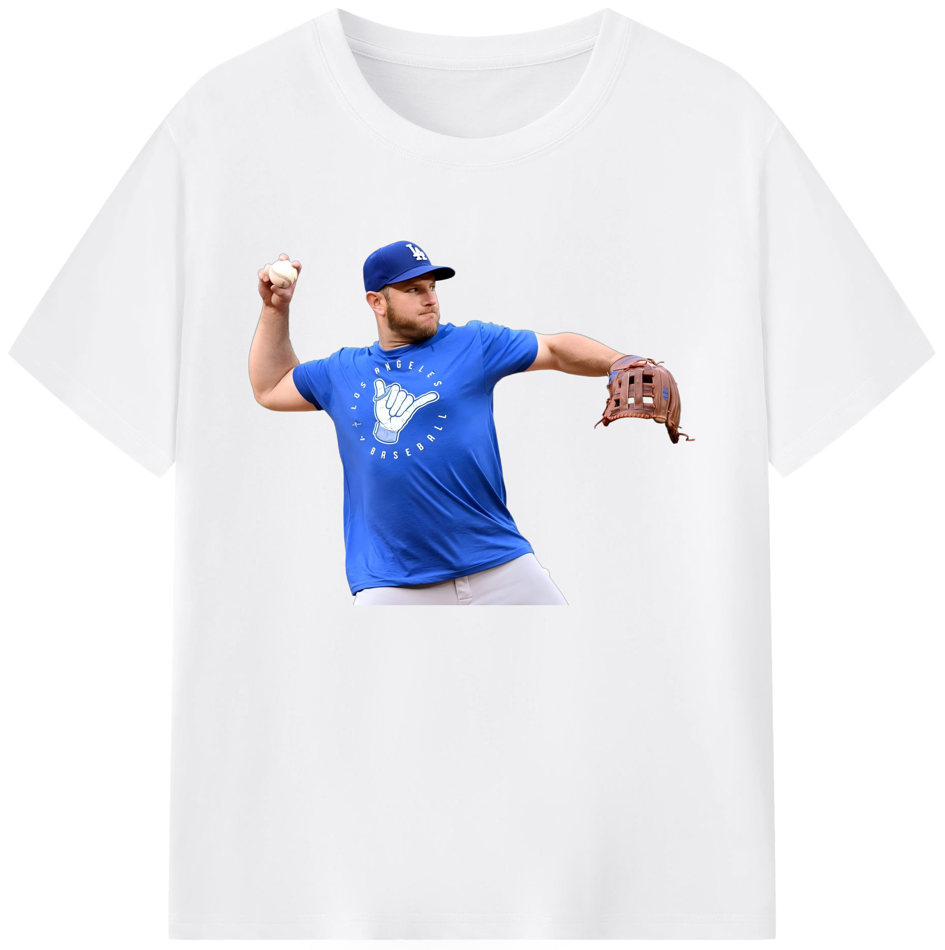  180g Cotton T-Shirt With Front Heat Transfer Print – Soft, Lightweight, Fitted Design – Comfortable Casual Wear For Sports & Everyday Use