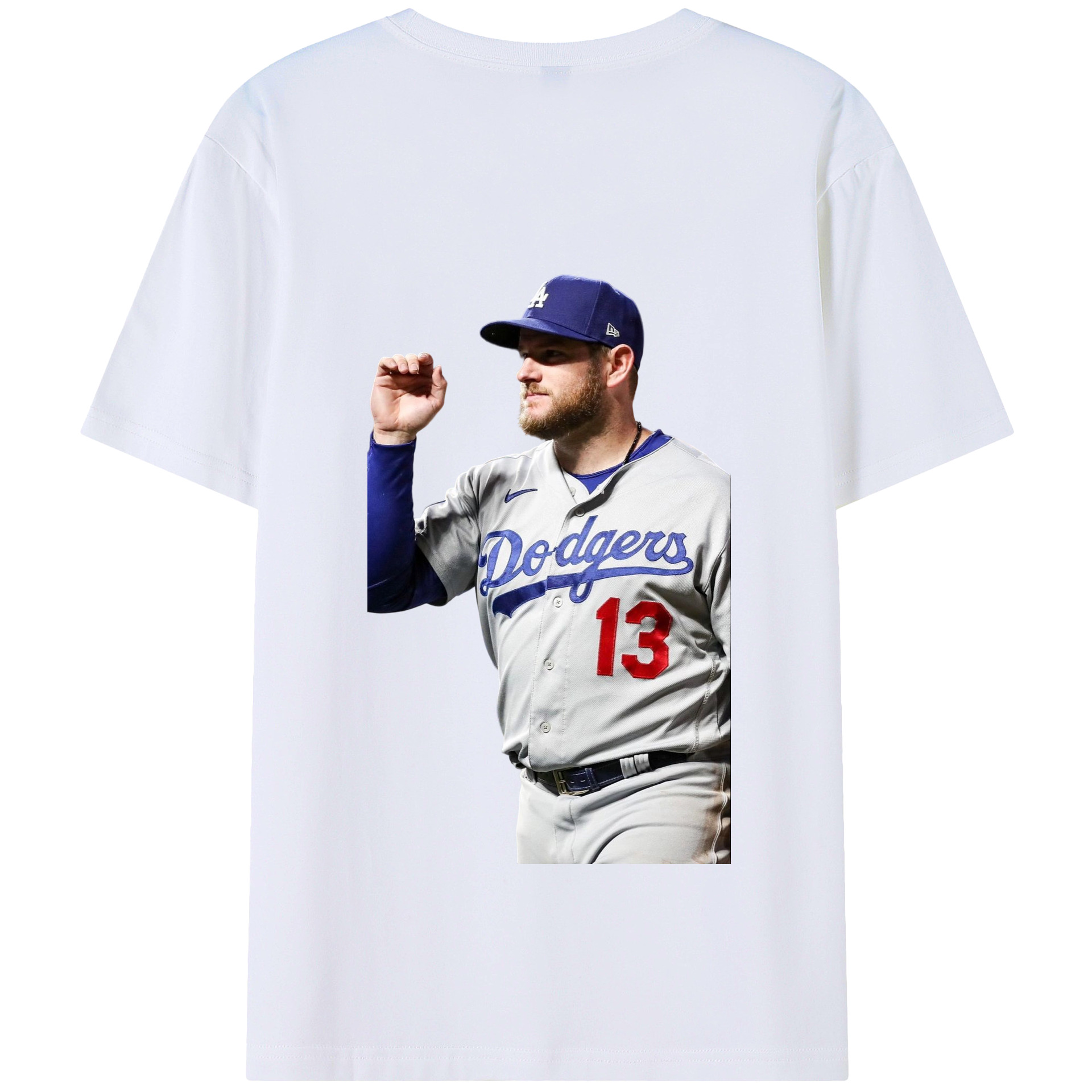  180g Combed Cotton T-Shirt With Back Heat Transfer Print – Soft, Lightweight, Fitted Design – Stylish Casual Wear For Sports & Everyday Use