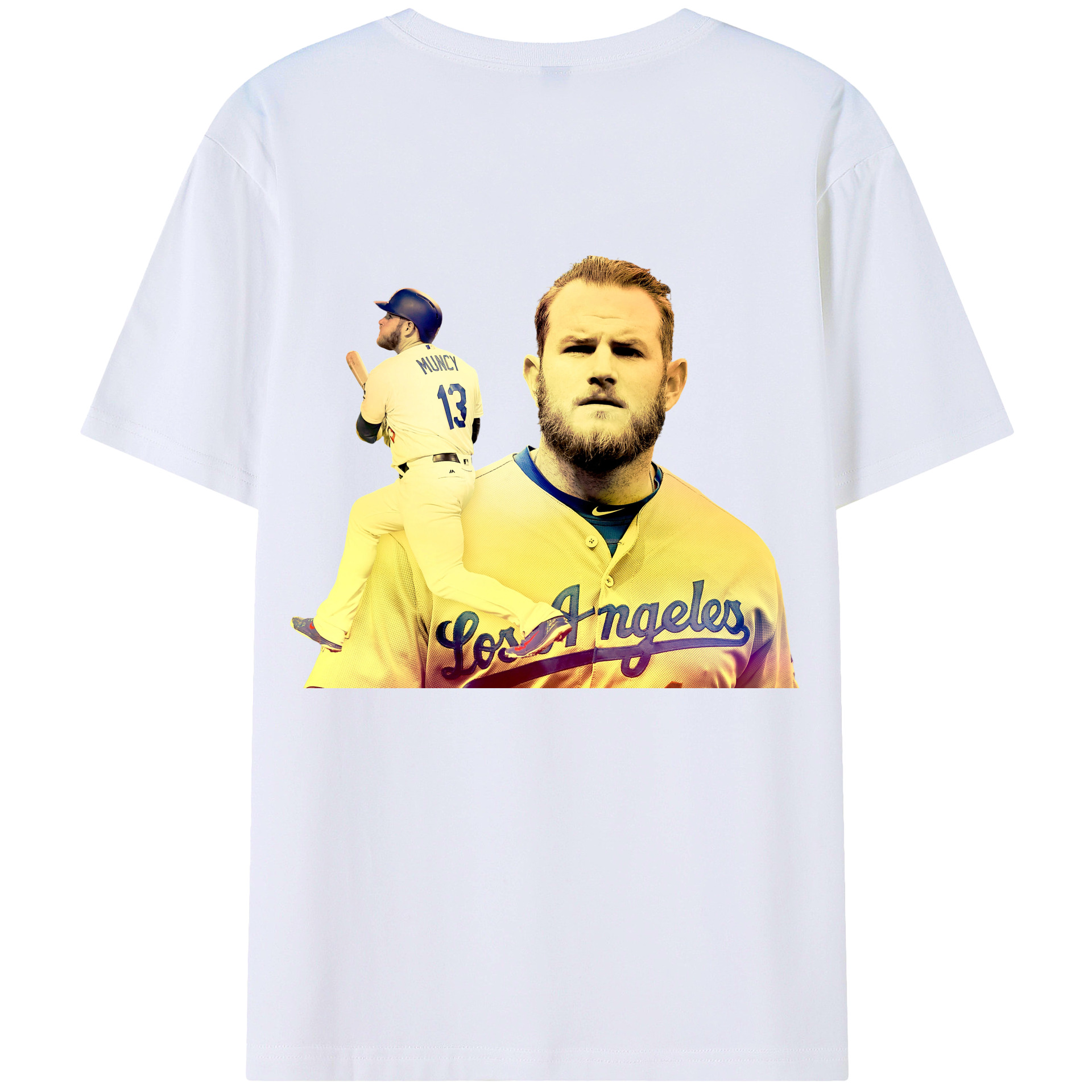  180g Combed Cotton T-Shirt With Back Heat Transfer Print – Soft, Lightweight, Fitted Design – Stylish Casual Wear For Sports & Everyday Use