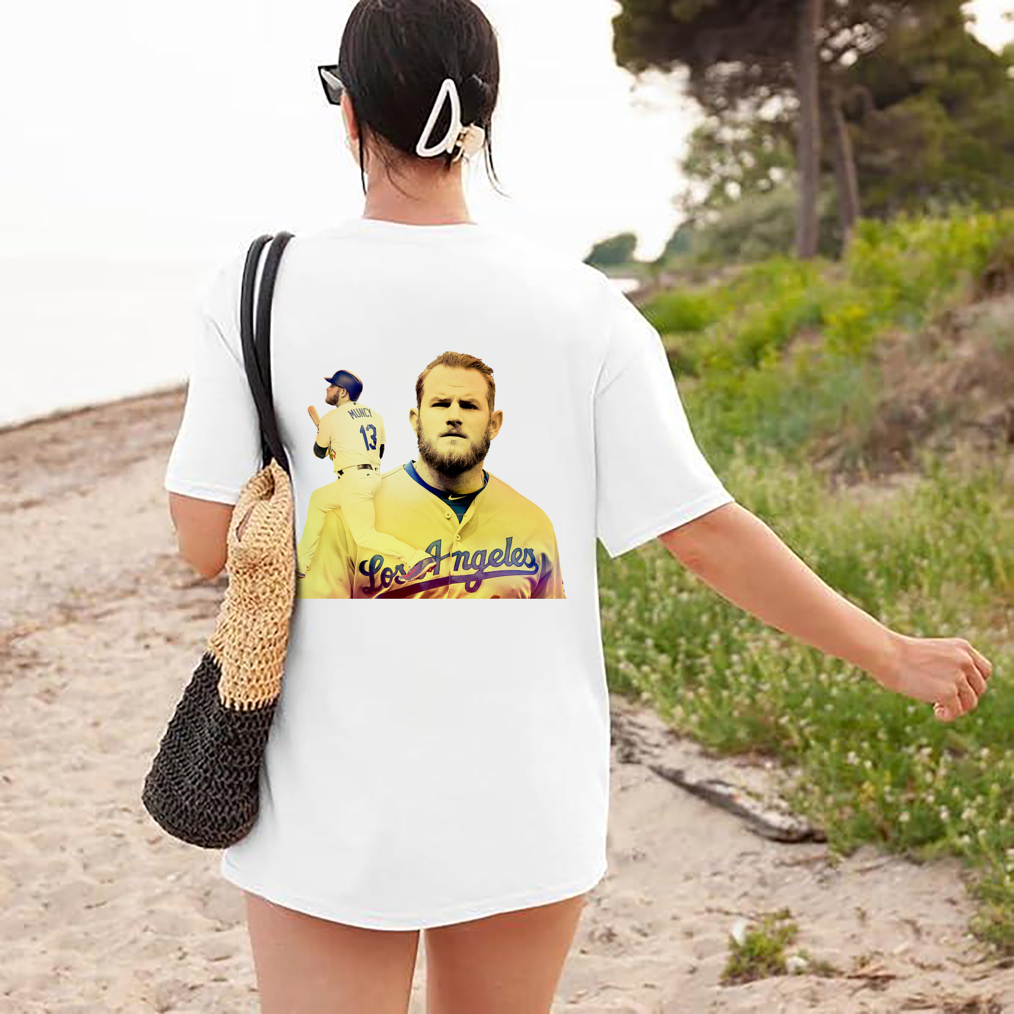  180g Combed Cotton T-Shirt With Back Heat Transfer Print – Soft, Lightweight, Fitted Design – Stylish Casual Wear For Sports & Everyday Use