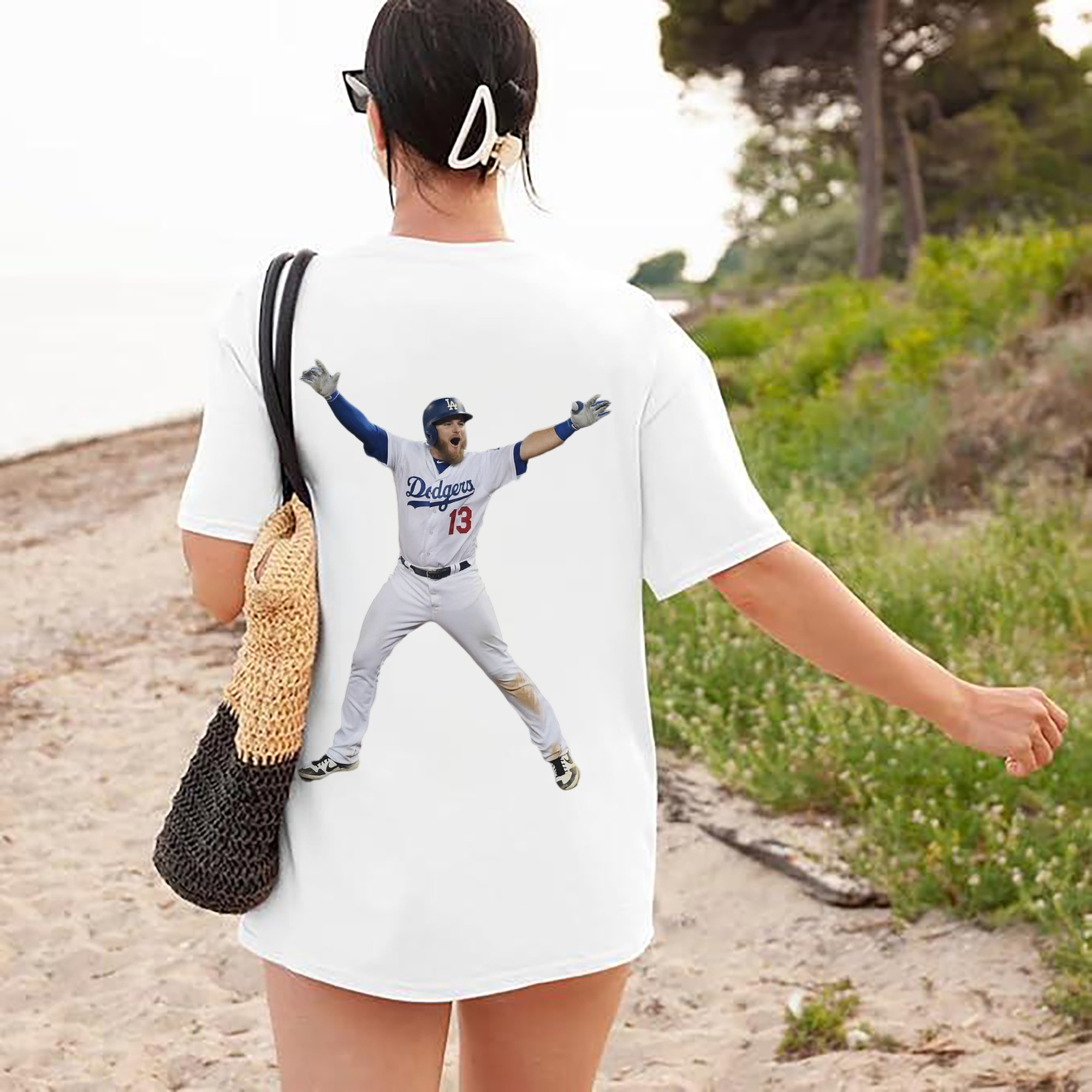  180g Combed Cotton T-Shirt With Back Heat Transfer Print – Soft, Lightweight, Fitted Design – Stylish Casual Wear For Sports & Everyday Use