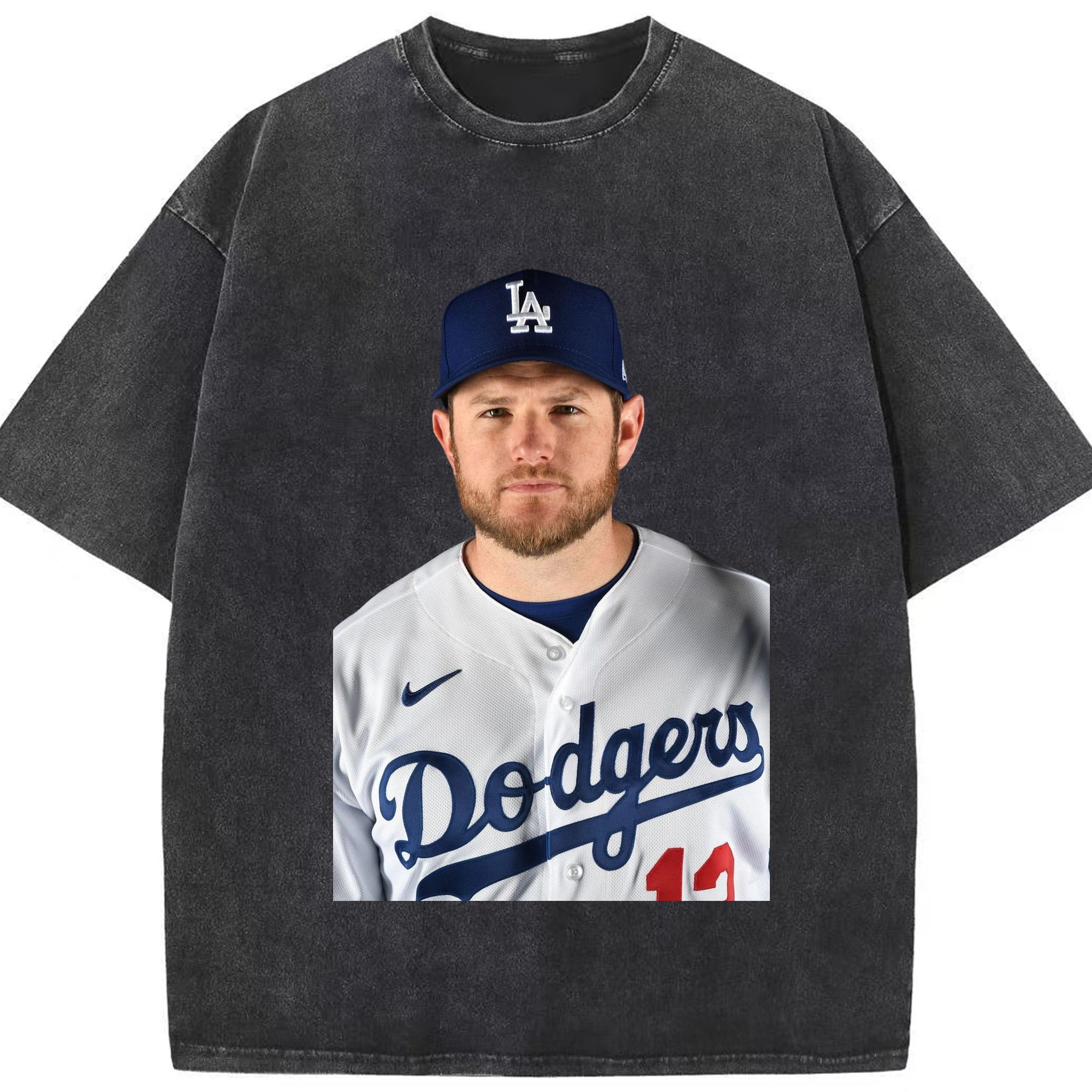  Washed Vintage Look 230g Cotton Oversized T-Shirt With Front Heat Transfer Print – Soft, Lightweight, Stylish Fit – Comfortable Casual Wear For Sports & Everyday Use