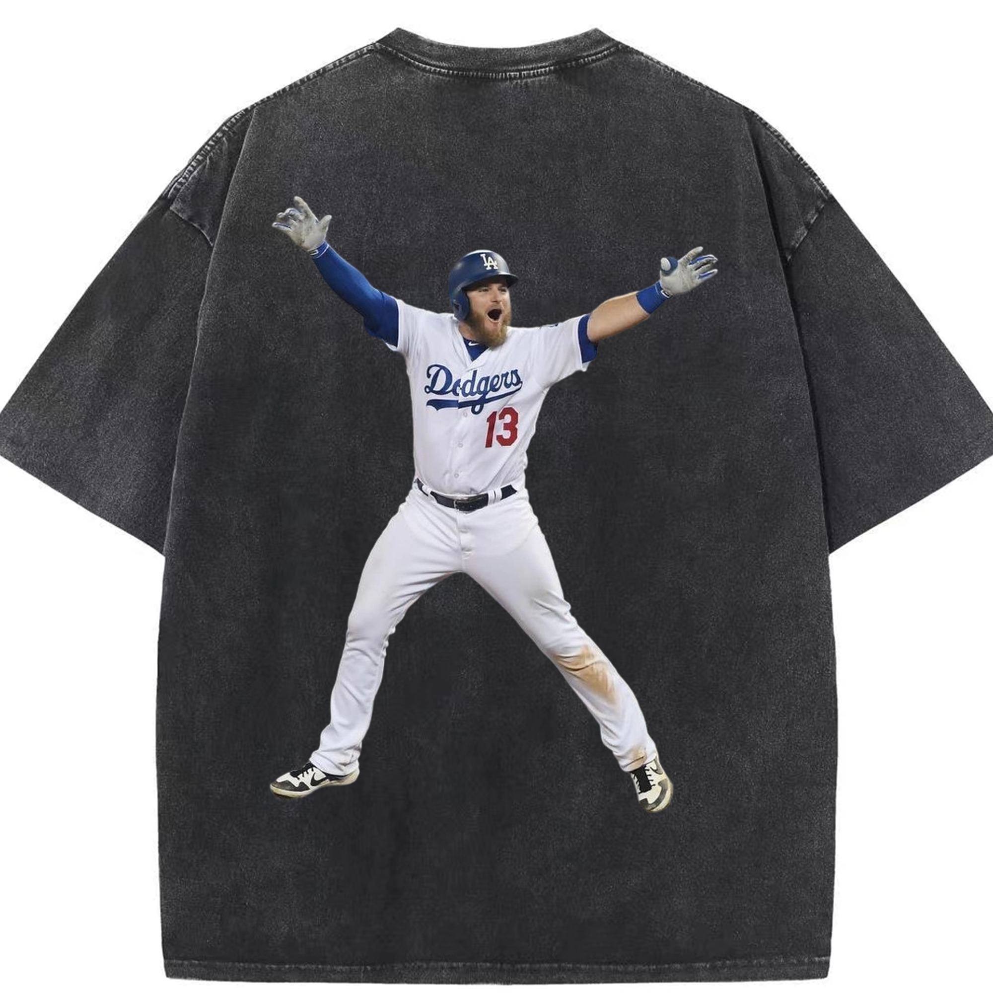  Washed Vintage 230g Cotton Oversized T-Shirt With Back Heat Transfer Print – Soft, Lightweight & Stylish – Comfortable Casual Wear For Sports & Everyday Use