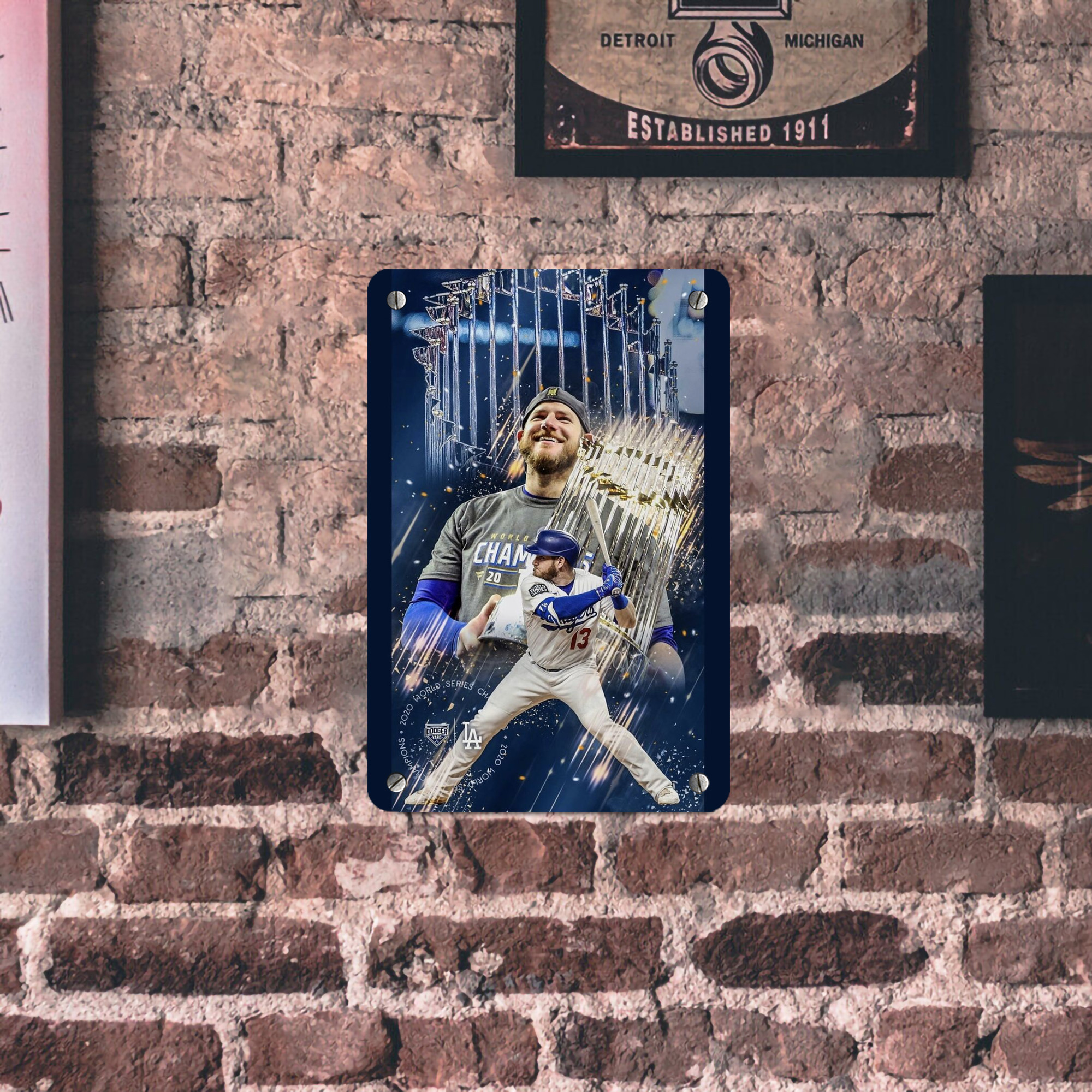  Metal Tin Sign 8x12inch - High-Quality Full-Print Decorative Wall Art, Durable Rust-Resistant Metal Plaque For Living Room, Bedroom, Kitchen, Office, Bar Décor