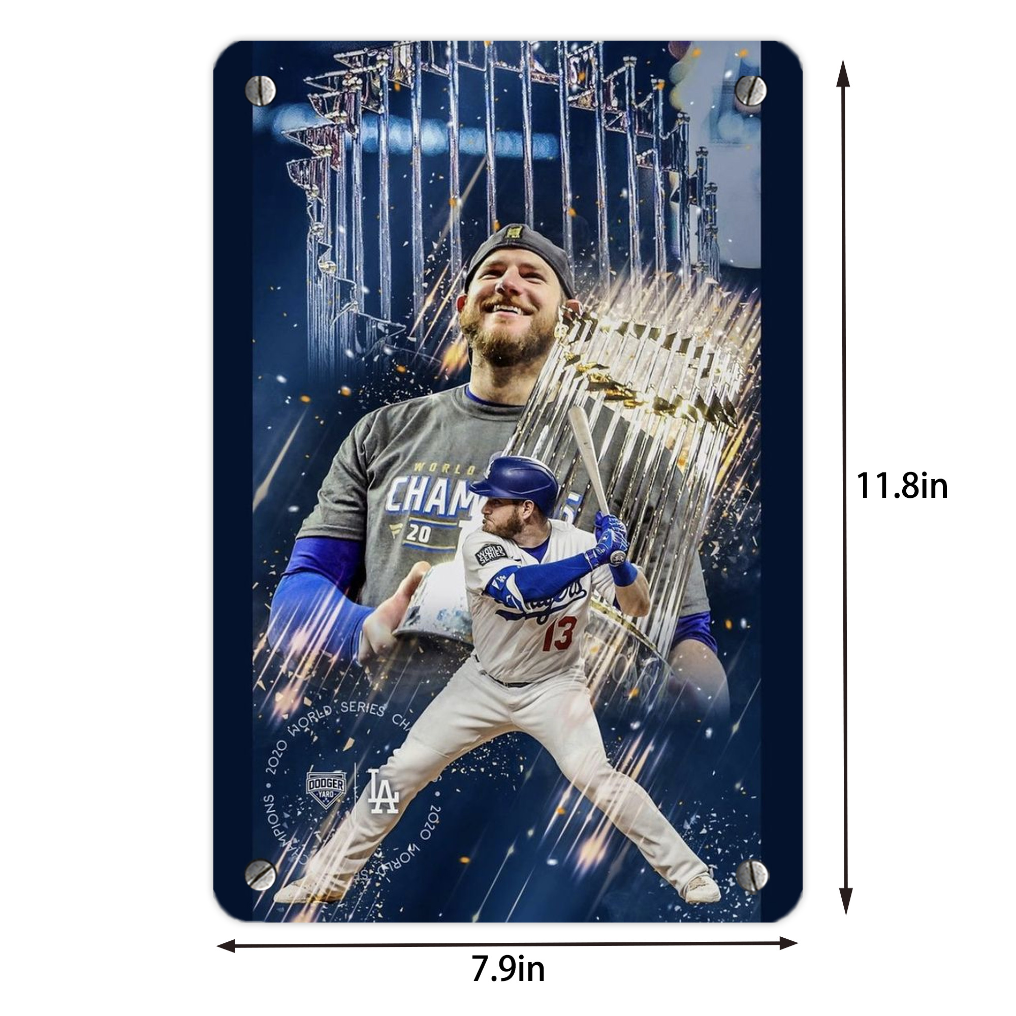  Metal Tin Sign 8x12inch - High-Quality Full-Print Decorative Wall Art, Durable Rust-Resistant Metal Plaque For Living Room, Bedroom, Kitchen, Office, Bar Décor