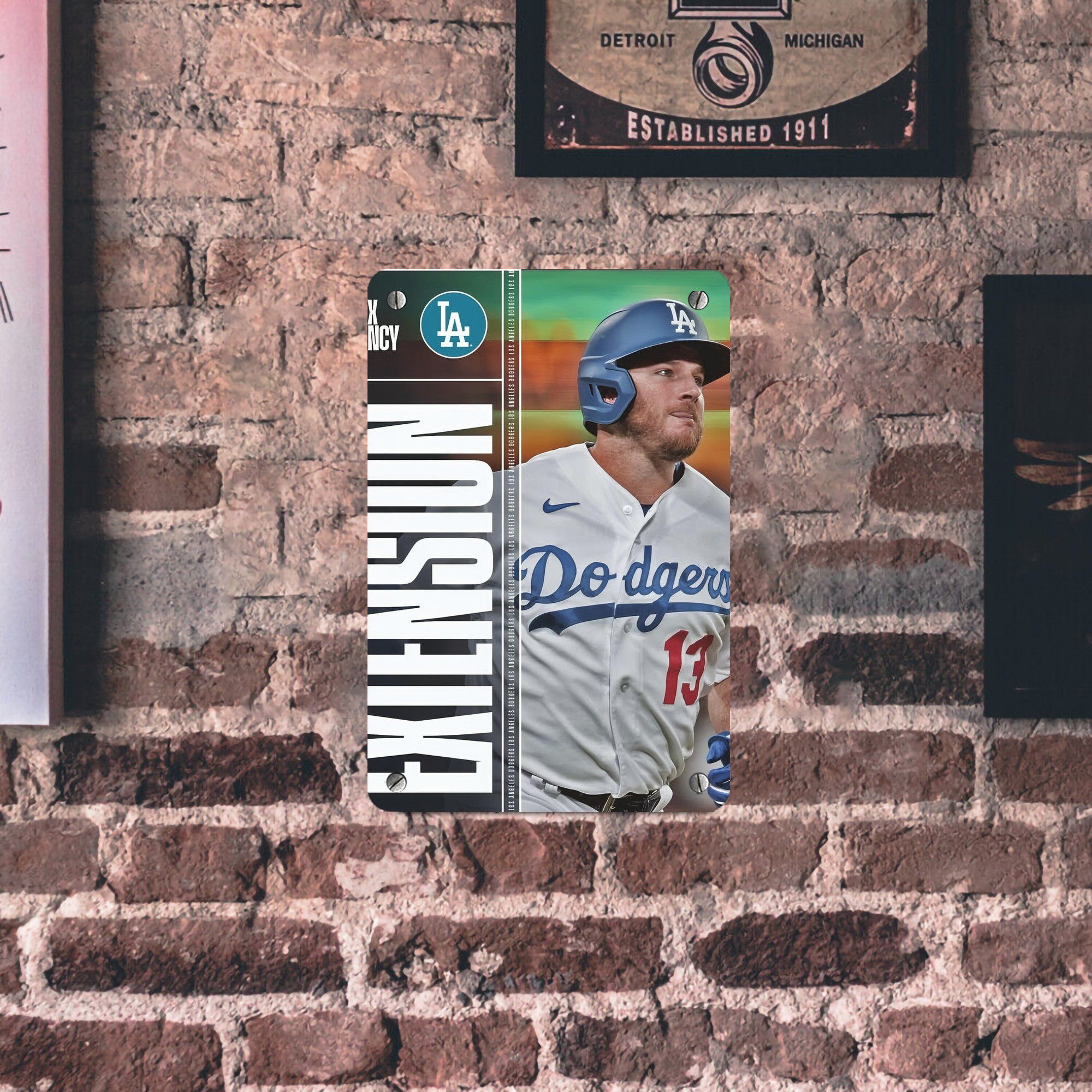  Metal Tin Sign 8x12inch - High-Quality Full-Print Decorative Wall Art, Durable Rust-Resistant Metal Plaque For Living Room, Bedroom, Kitchen, Office, Bar Décor