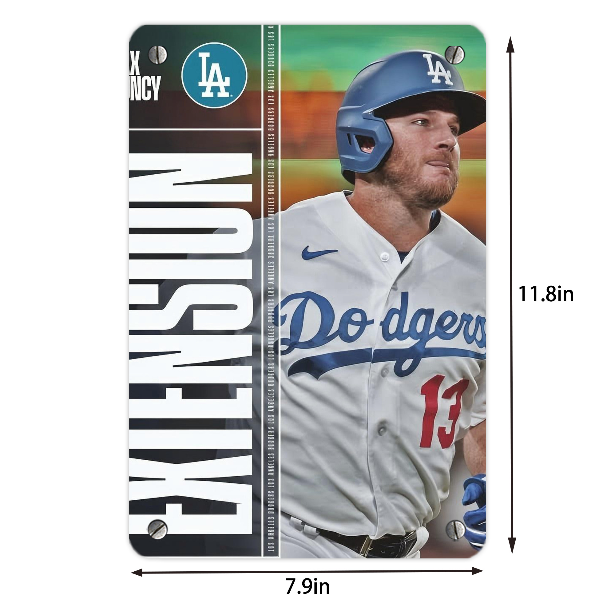  Metal Tin Sign 8x12inch - High-Quality Full-Print Decorative Wall Art, Durable Rust-Resistant Metal Plaque For Living Room, Bedroom, Kitchen, Office, Bar Décor