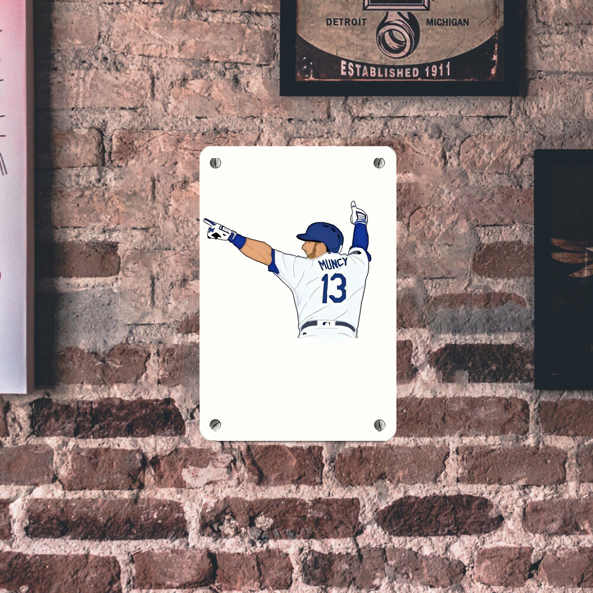  Metal Tin Sign 8x12inch - High-Quality Full-Print Decorative Wall Art, Durable Rust-Resistant Metal Plaque For Living Room, Bedroom, Kitchen, Office, Bar Décor