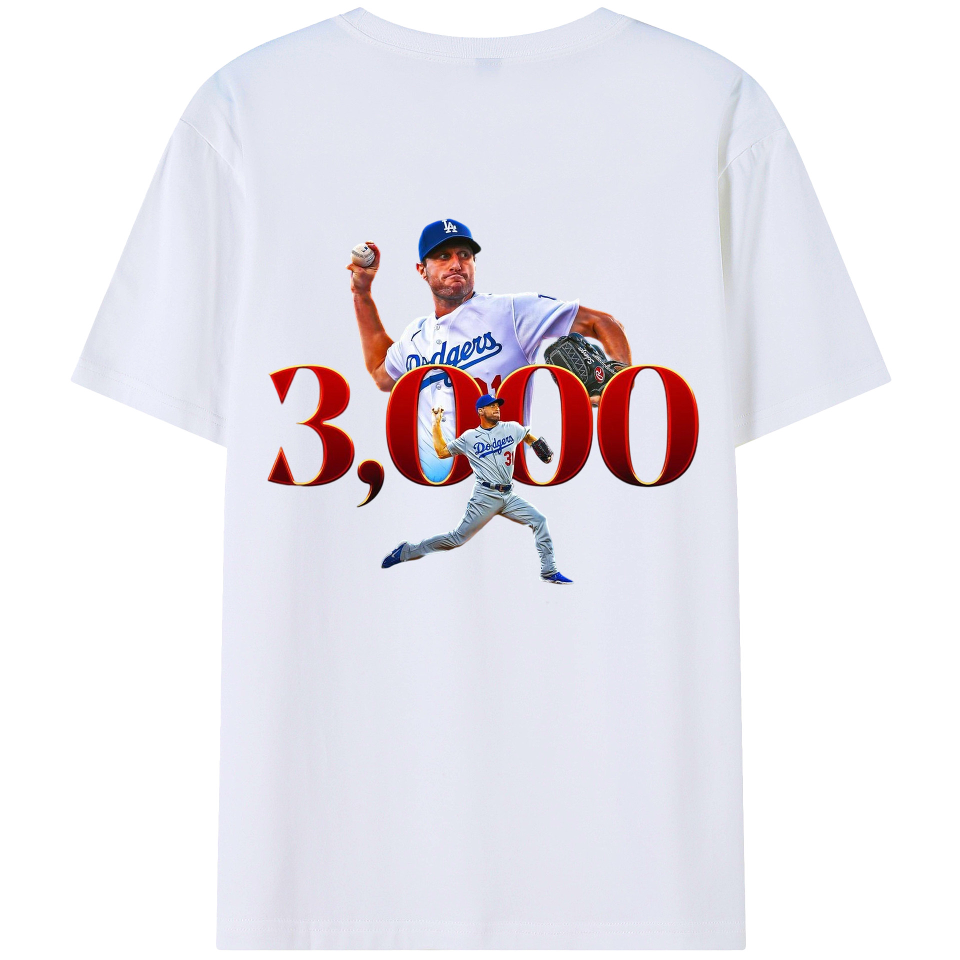  180g Combed Cotton T-Shirt With Back Heat Transfer Print – Soft, Lightweight, Fitted Design – Stylish Casual Wear For Sports & Everyday Use