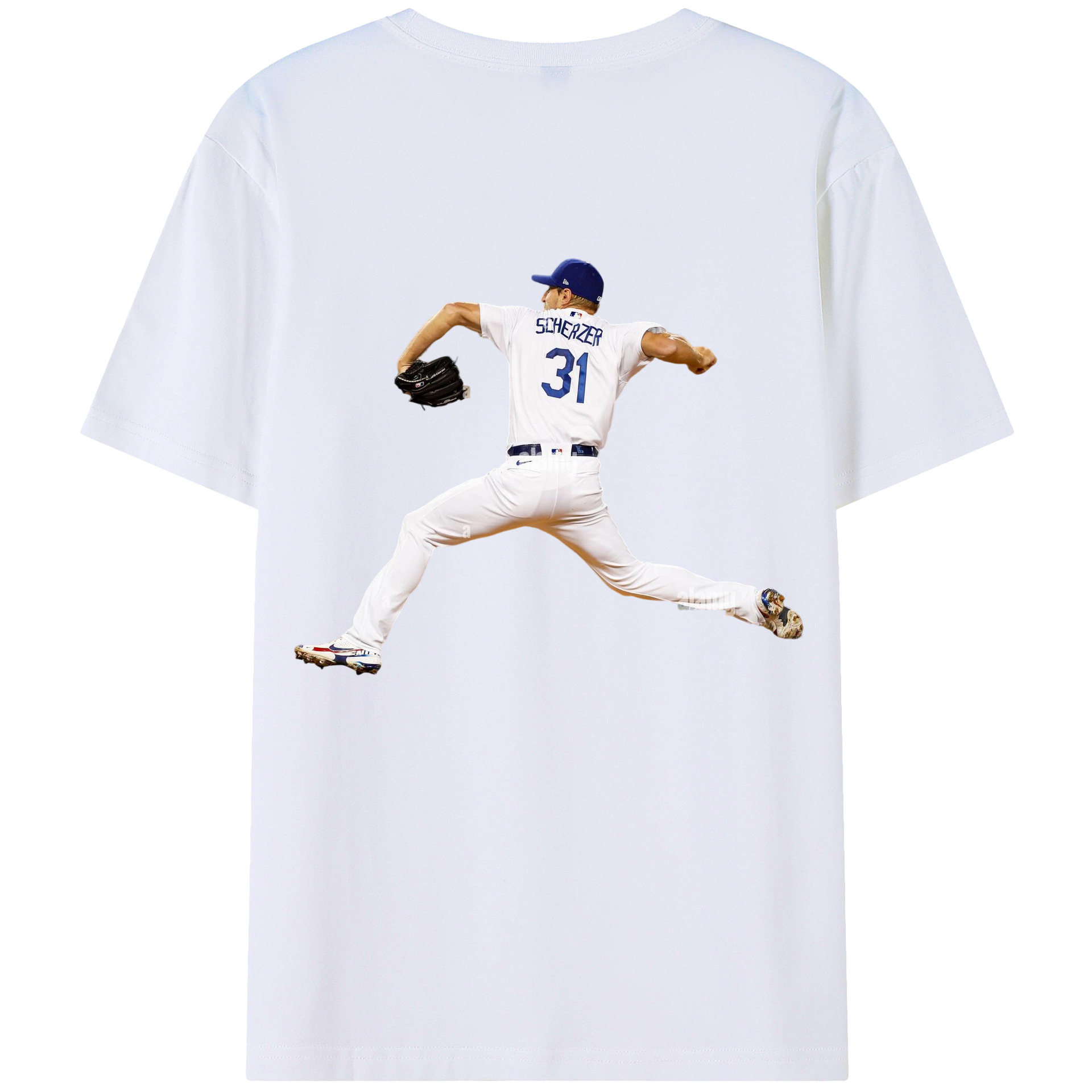  180g Combed Cotton T-Shirt With Back Heat Transfer Print – Soft, Lightweight, Fitted Design – Stylish Casual Wear For Sports & Everyday Use