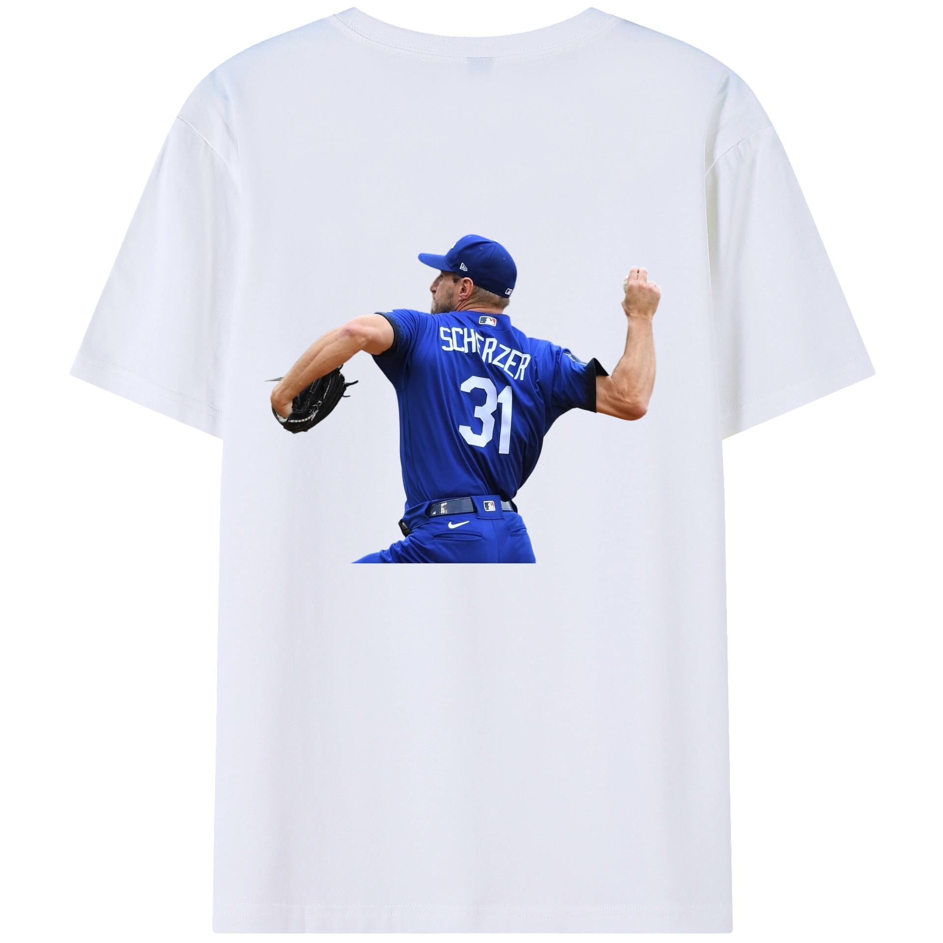  180g Combed Cotton T-Shirt With Back Heat Transfer Print – Soft, Lightweight, Fitted Design – Stylish Casual Wear For Sports & Everyday Use