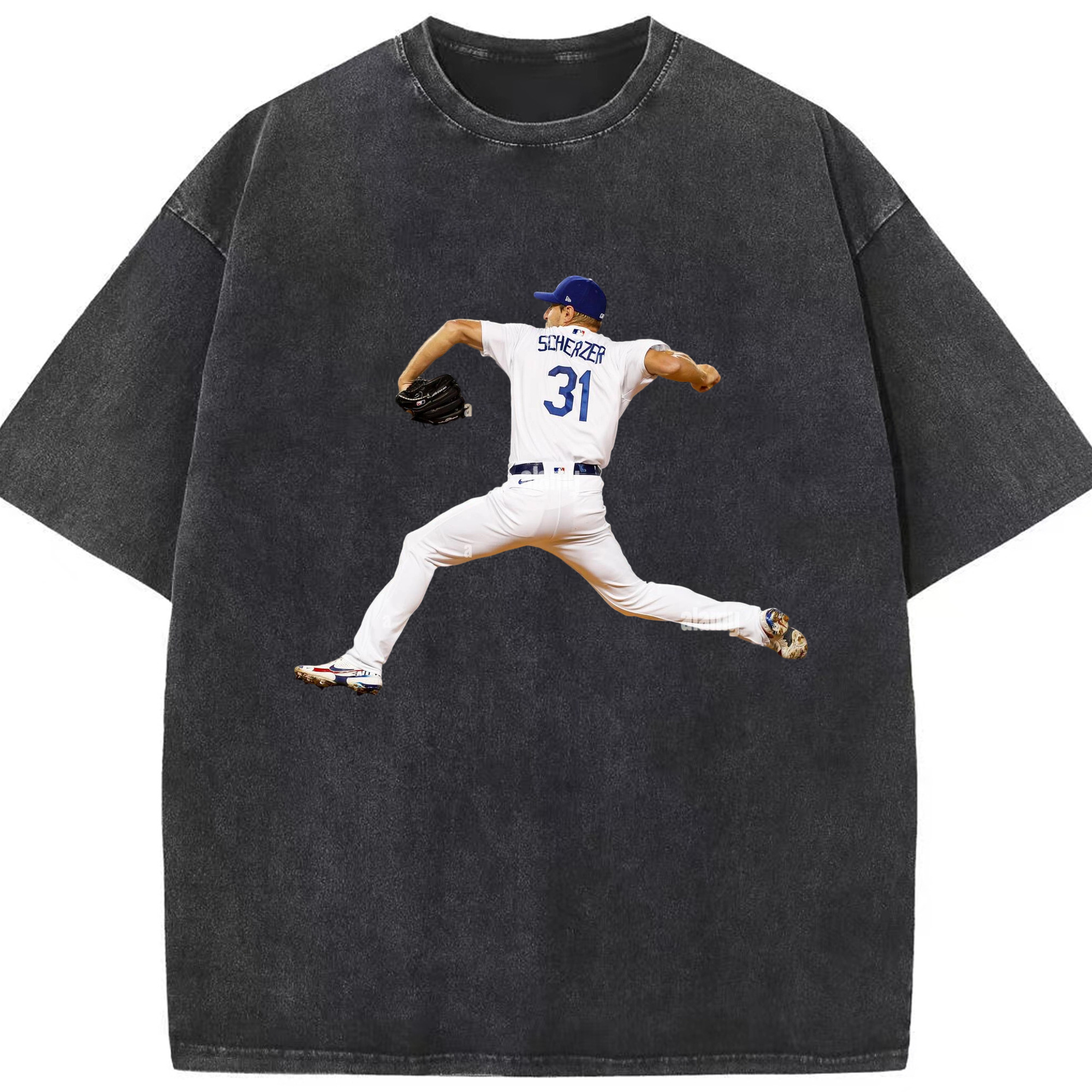  Washed Vintage Look 230g Cotton Oversized T-Shirt With Front Heat Transfer Print – Soft, Lightweight, Stylish Fit – Comfortable Casual Wear For Sports & Everyday Use