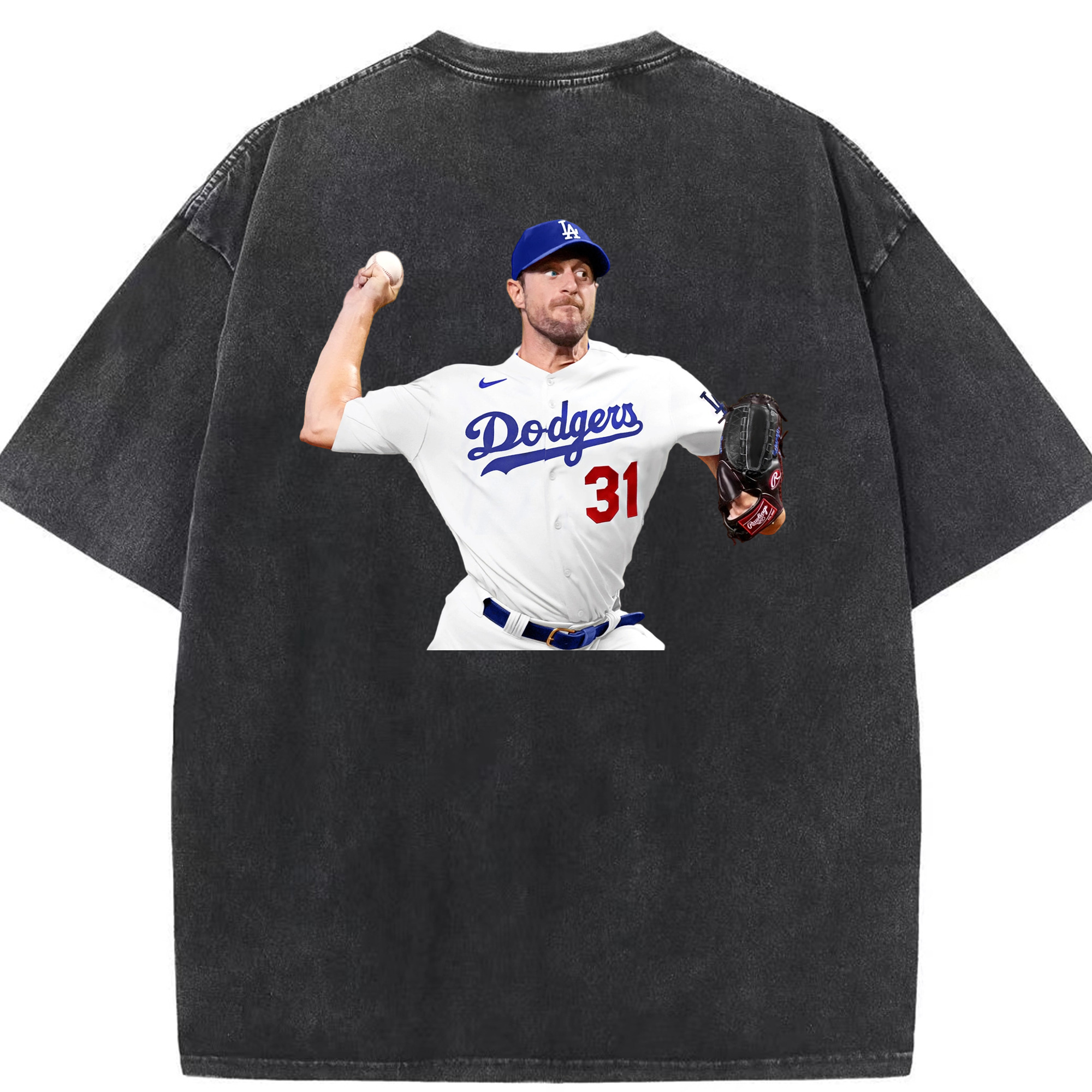  Washed Vintage 230g Cotton Oversized T-Shirt With Back Heat Transfer Print – Soft, Lightweight & Stylish – Comfortable Casual Wear For Sports & Everyday Use