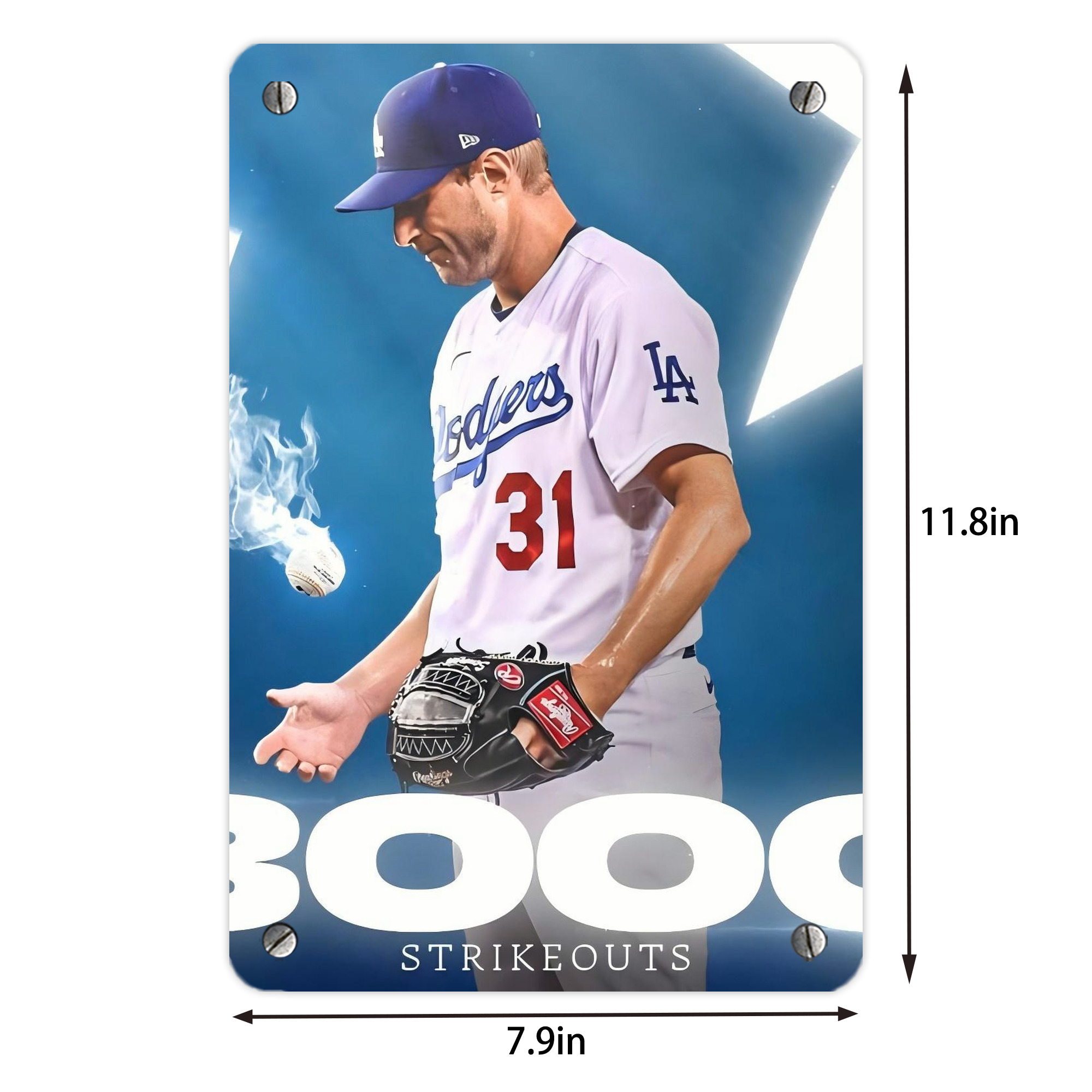  Metal Tin Sign 8x12inch - High-Quality Full-Print Decorative Wall Art, Durable Rust-Resistant Metal Plaque For Living Room, Bedroom, Kitchen, Office, Bar Décor