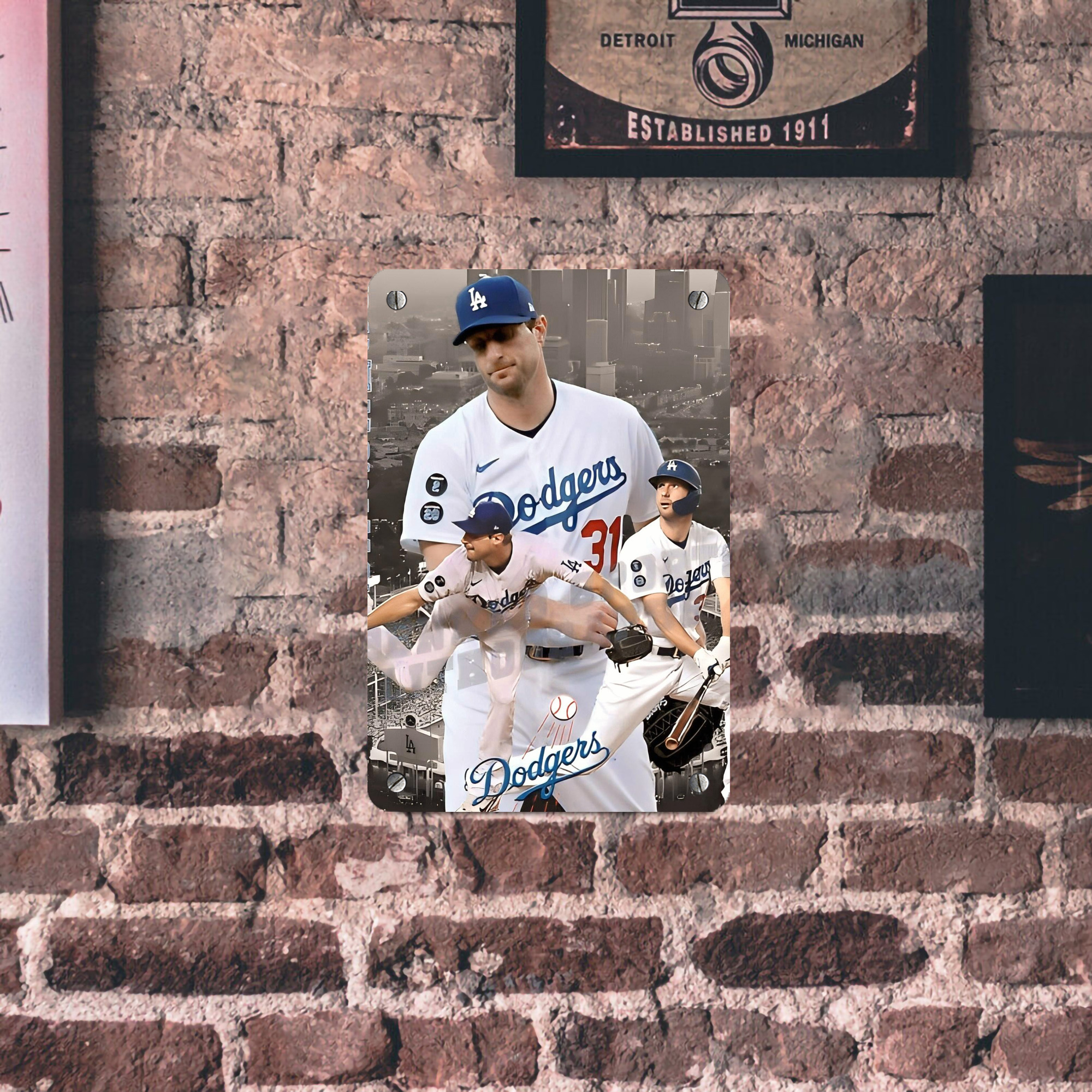  Metal Tin Sign 8x12inch - High-Quality Full-Print Decorative Wall Art, Durable Rust-Resistant Metal Plaque For Living Room, Bedroom, Kitchen, Office, Bar Décor