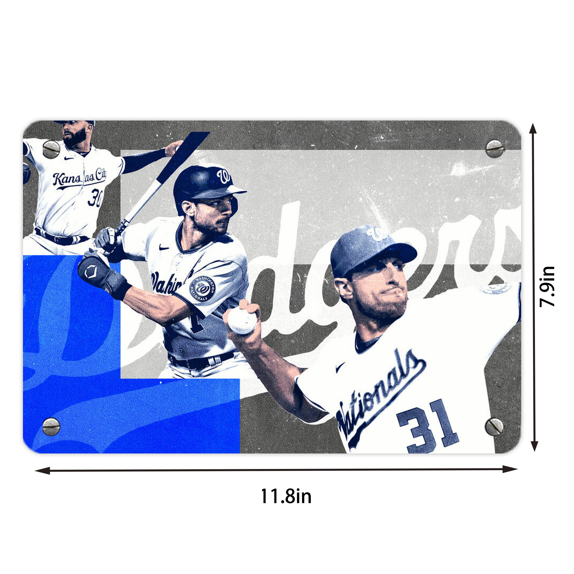  Metal Tin Sign 12x8inch - Premium Full-Print Decorative Wall Art, Durable Rust-Resistant Metal Plaque For Living Room, Bedroom, Kitchen, Office, Bar Décor