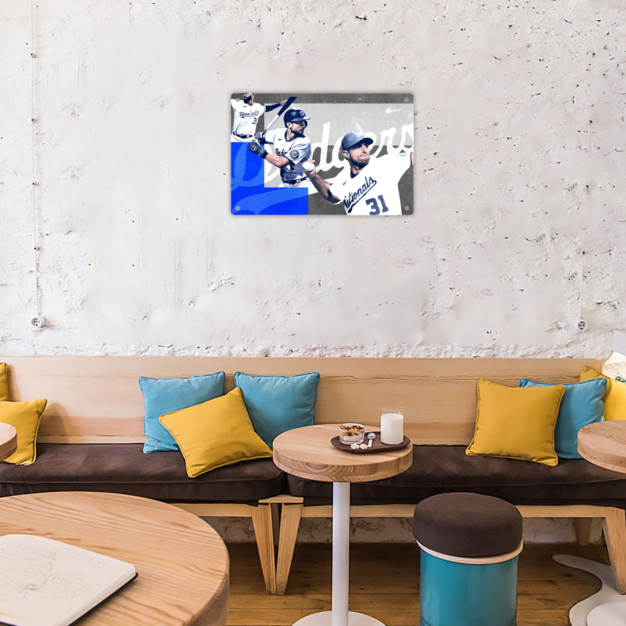  Decorative Aluminum Plaque – Horizontal Design – Durable, Stylish, Easy To Install – Ideal For Home, Office, Bar, And More