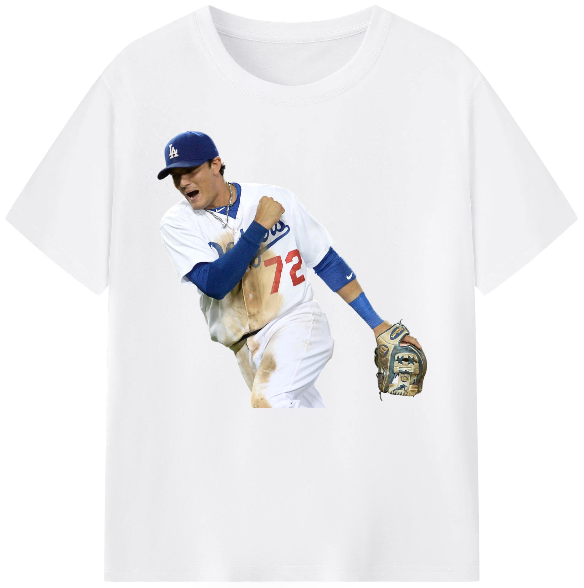  180g Cotton T-Shirt With Front Heat Transfer Print – Soft, Lightweight, Fitted Design – Comfortable Casual Wear For Sports & Everyday Use