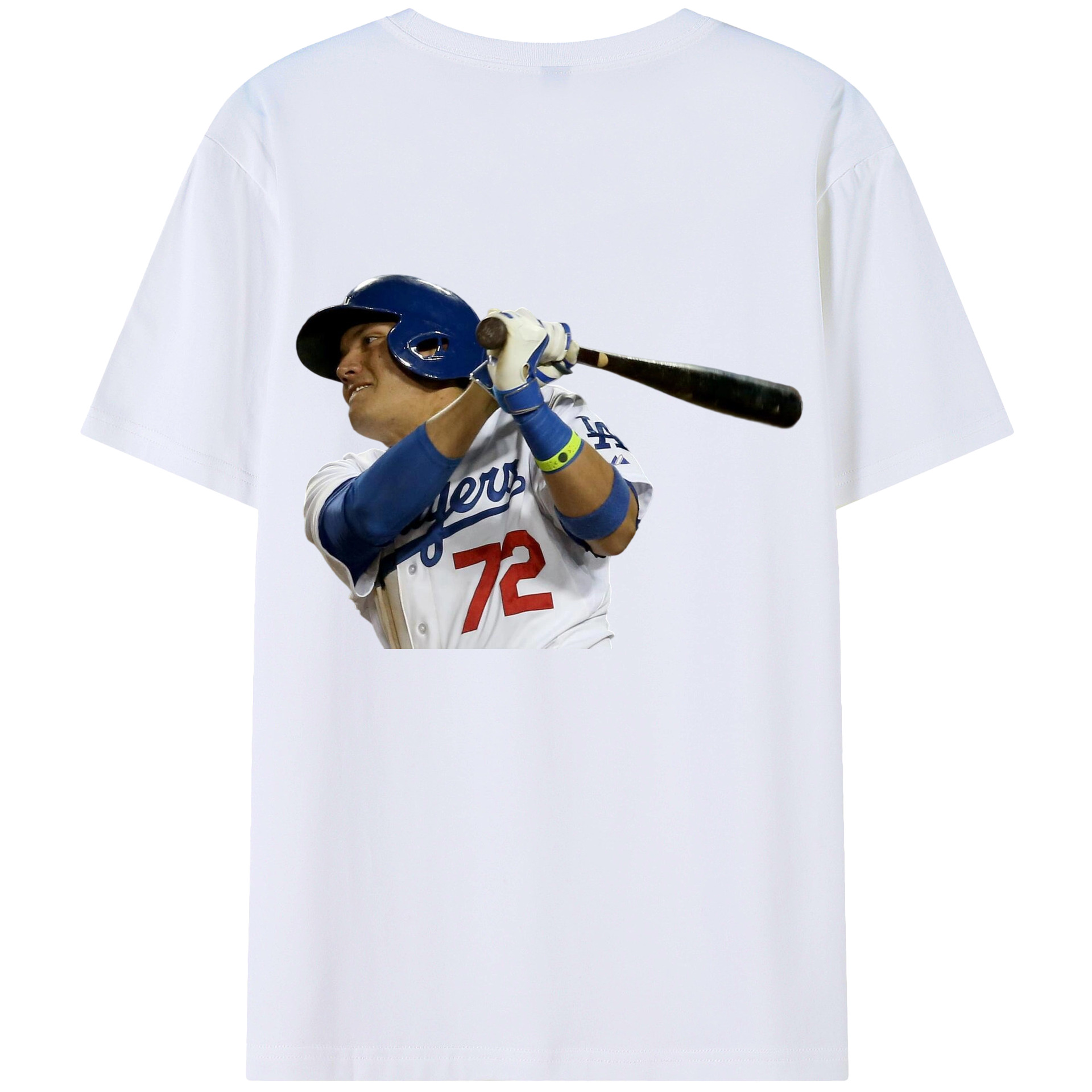  180g Combed Cotton T-Shirt With Back Heat Transfer Print – Soft, Lightweight, Fitted Design – Stylish Casual Wear For Sports & Everyday Use