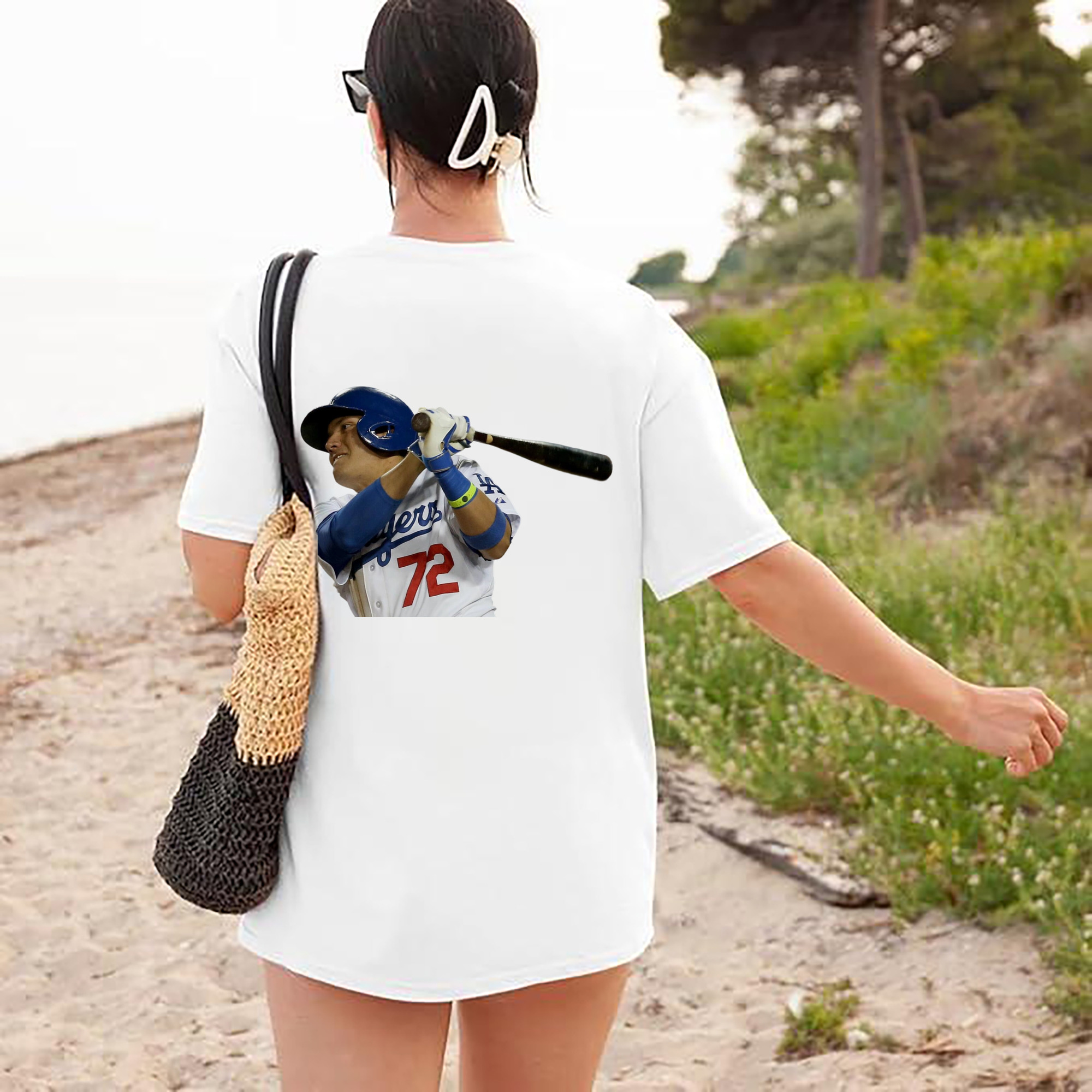  180g Combed Cotton T-Shirt With Back Heat Transfer Print – Soft, Lightweight, Fitted Design – Stylish Casual Wear For Sports & Everyday Use