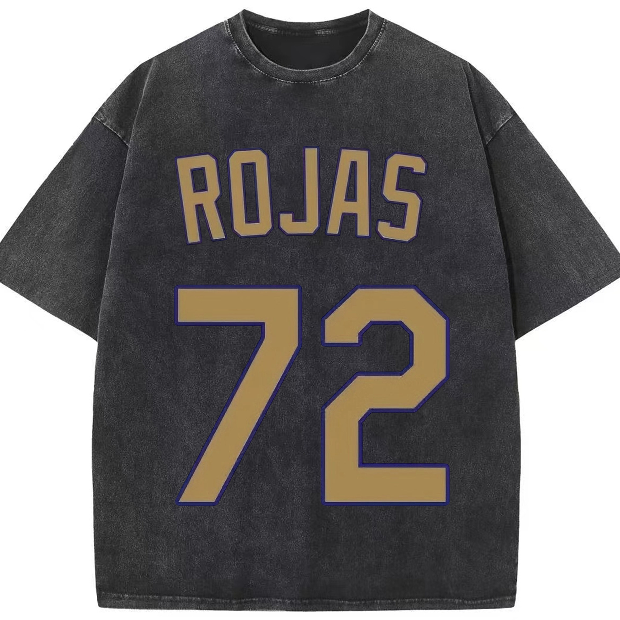  Washed Vintage Look 230g Cotton Oversized T-Shirt With Front Heat Transfer Print – Soft, Lightweight, Stylish Fit – Comfortable Casual Wear For Sports & Everyday Use