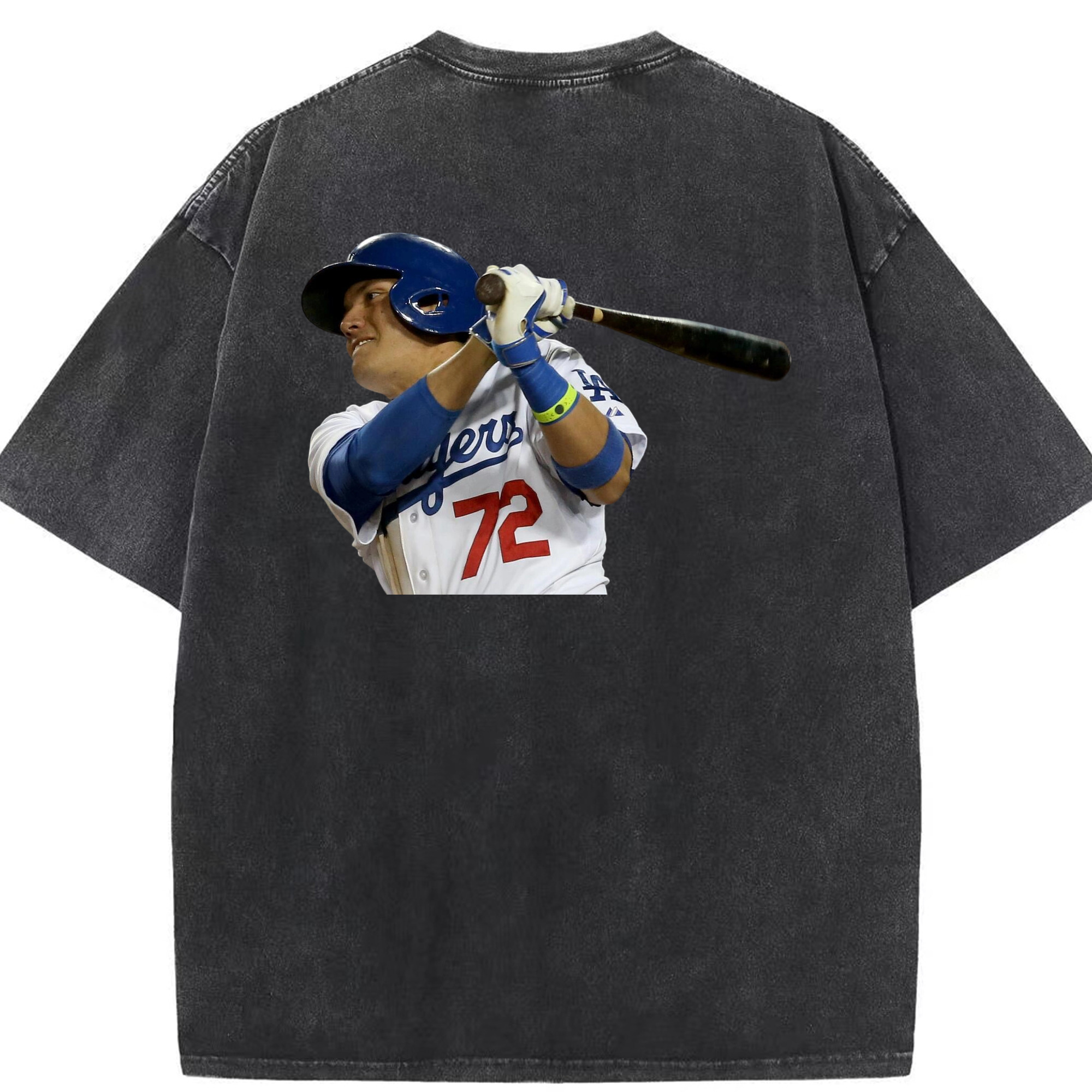  Washed Vintage 230g Cotton Oversized T-Shirt With Back Heat Transfer Print – Soft, Lightweight & Stylish – Comfortable Casual Wear For Sports & Everyday Use