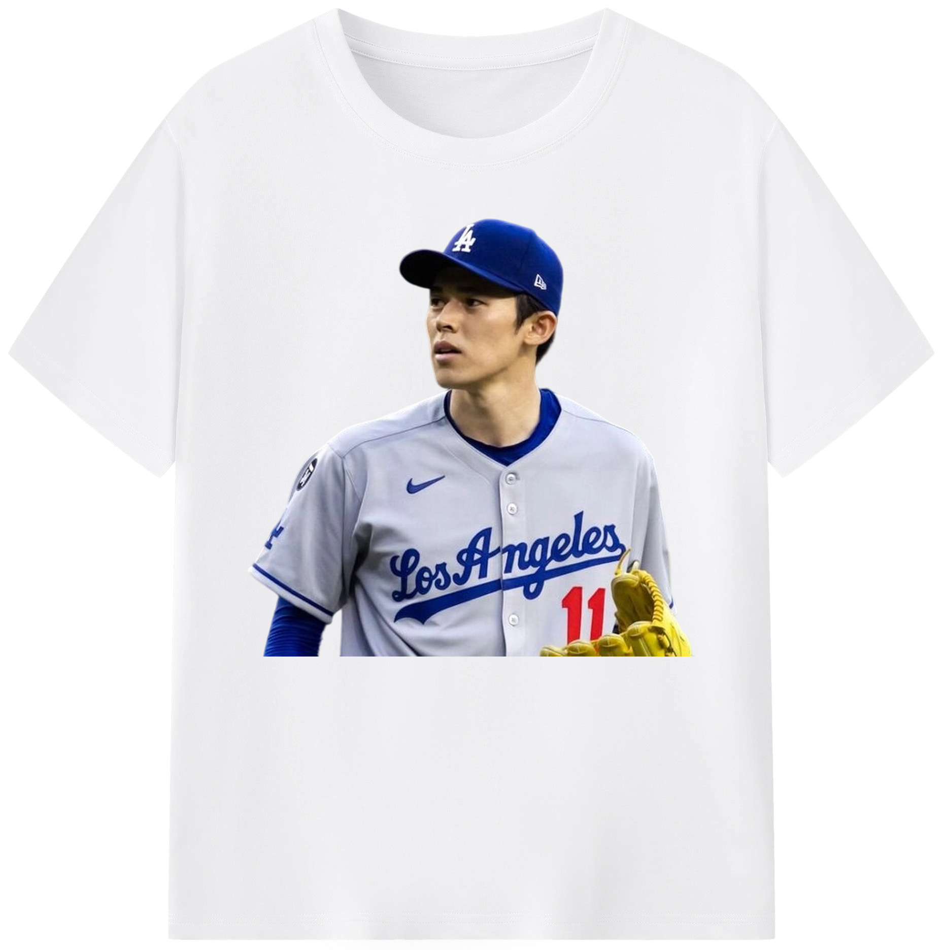  180g Cotton T-Shirt With Front Heat Transfer Print – Soft, Lightweight, Fitted Design – Comfortable Casual Wear For Sports & Everyday Use