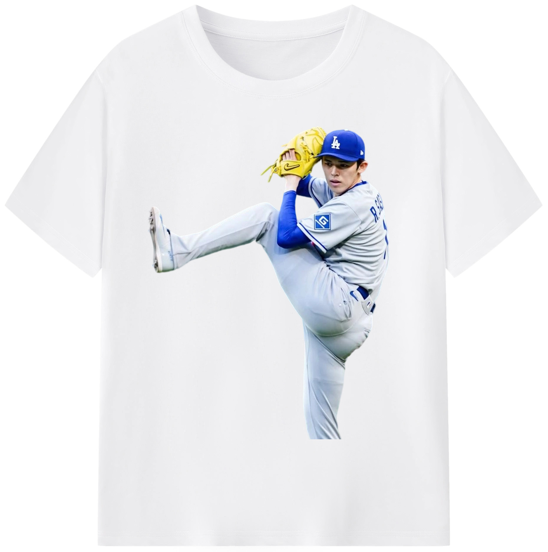  180g Cotton T-Shirt With Front Heat Transfer Print – Soft, Lightweight, Fitted Design – Comfortable Casual Wear For Sports & Everyday Use