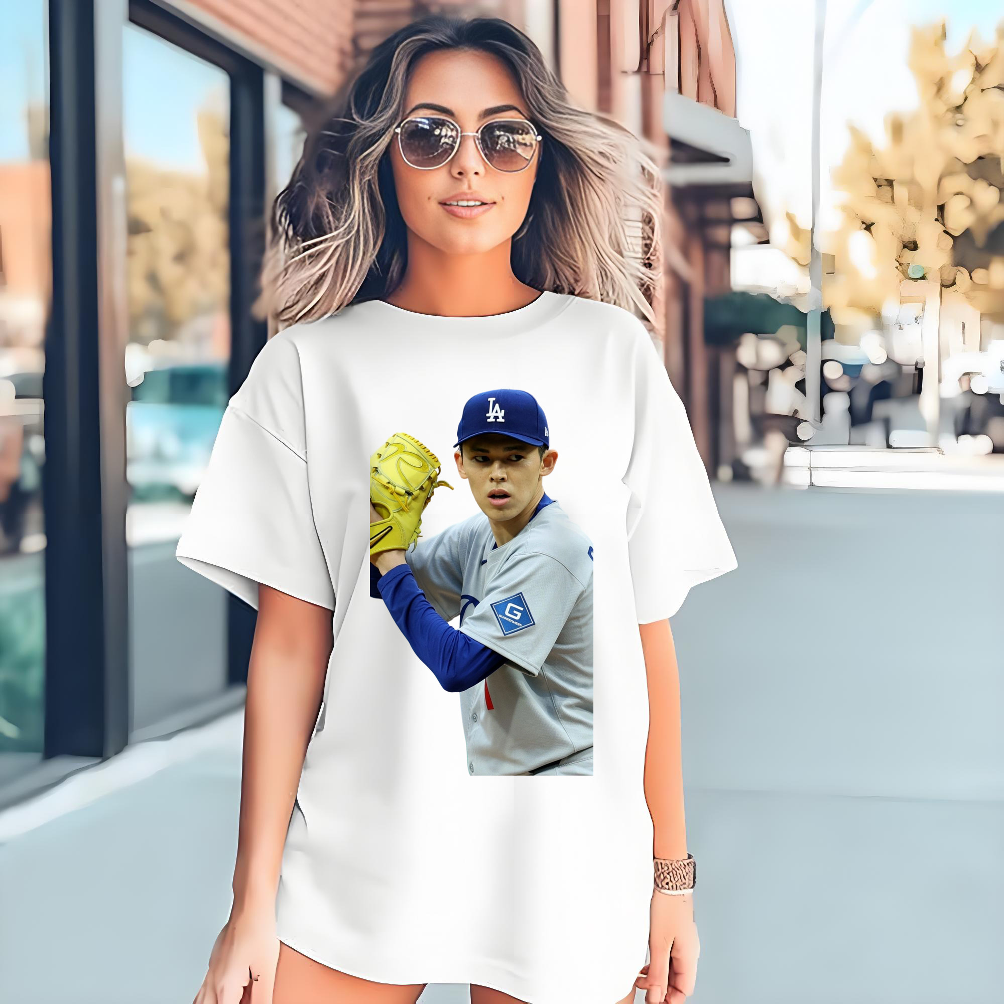  180g Cotton T-Shirt With Front Heat Transfer Print – Soft, Lightweight, Fitted Design – Comfortable Casual Wear For Sports & Everyday Use