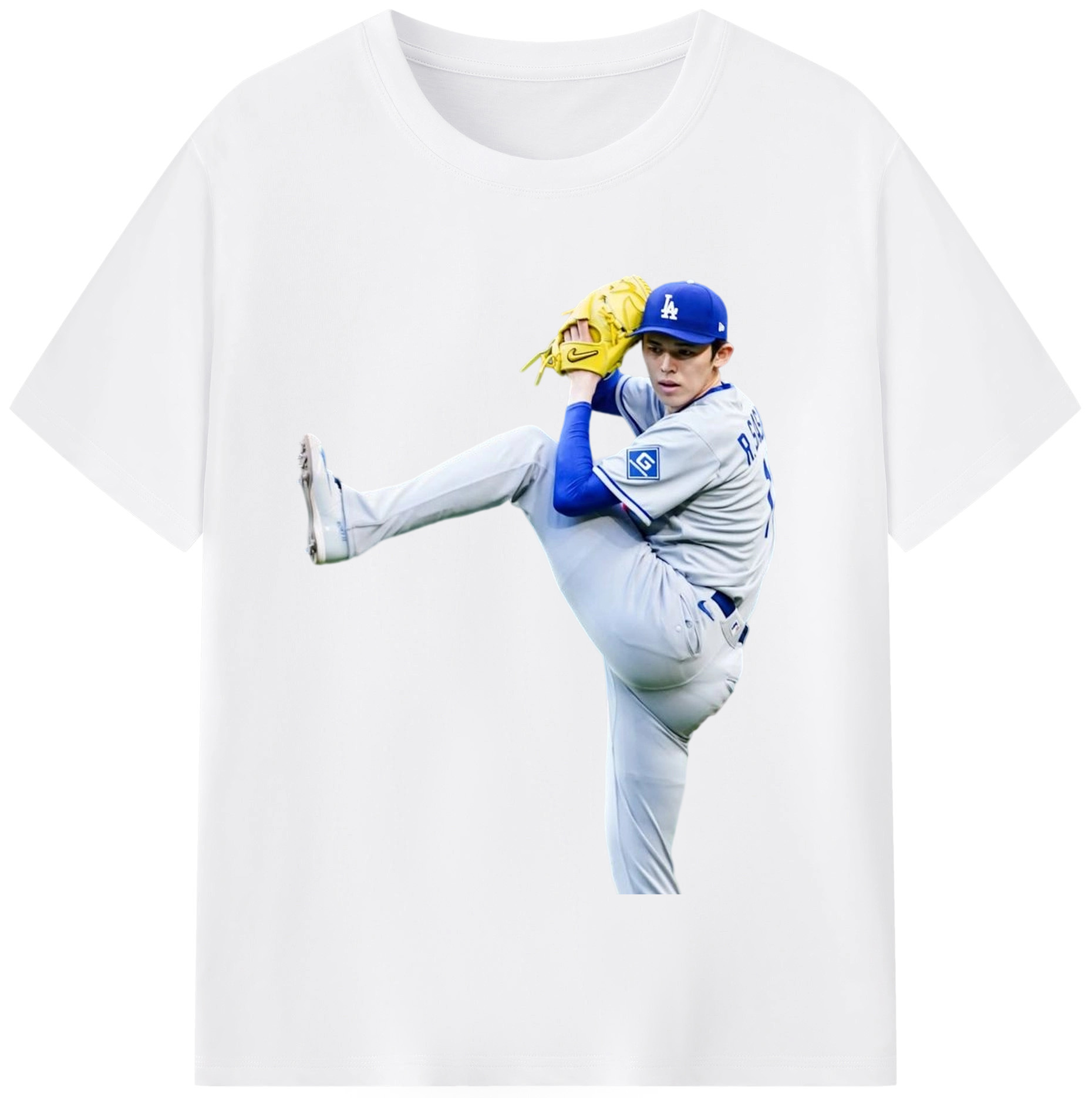  Combed Cotton T-Shirt 180g With Front Heat Transfer Print – Soft, Lightweight, Fitted Design – Stylish Casual Wear For Sports & Everyday Use